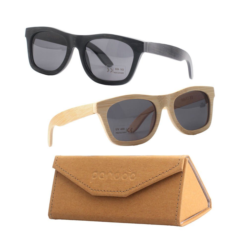 pandoo Bamboo Sunglasses - Unisex | UV400 Protection | Sustainable Style pandoo Bamboo Sunglasses - Unisex | UV400 Protection | Sustainable Style