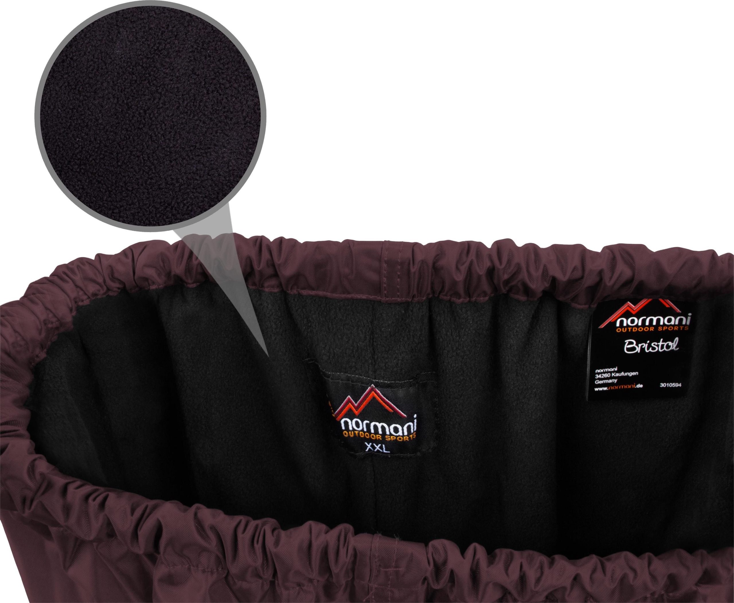 normani Kinder Regenanzug 2-Teilig - Regenjacke & Regenhose mit Fleecefutter normani Kinder Regenanzug 2-Teilig - Regenjacke & Regenhose mit Fleecefutter