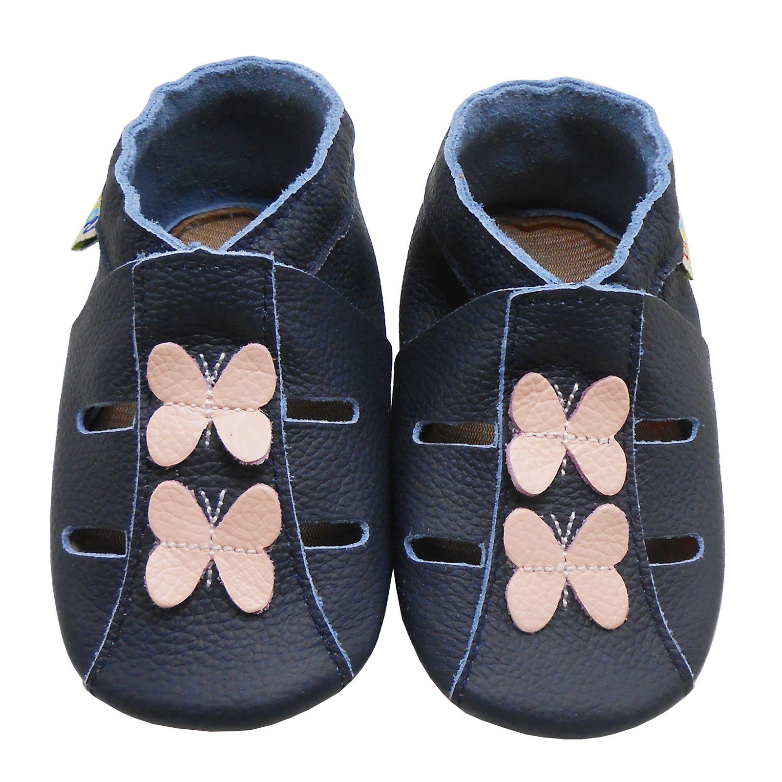 Yalion Genuine Leather Crawling & First Walking Shoes - Soft & Flexible