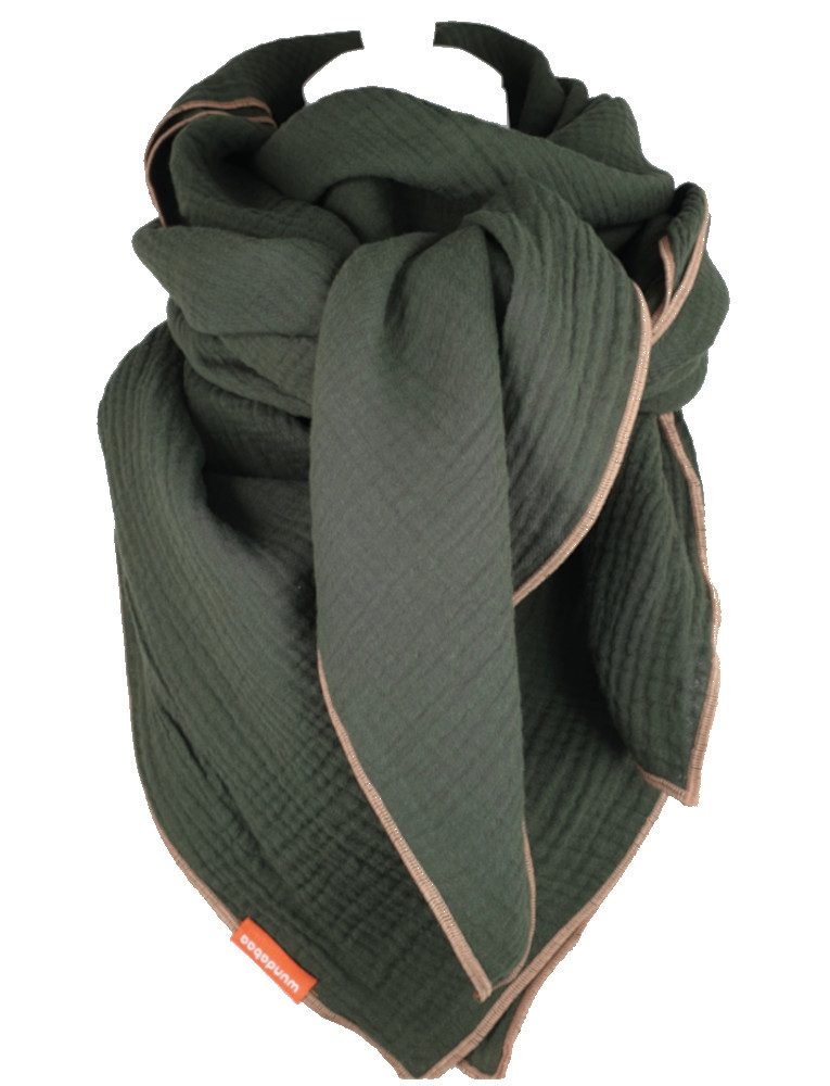 wundabaa Modetuch Halstuch Muslin - Organic Cotton, Handcrafted Style