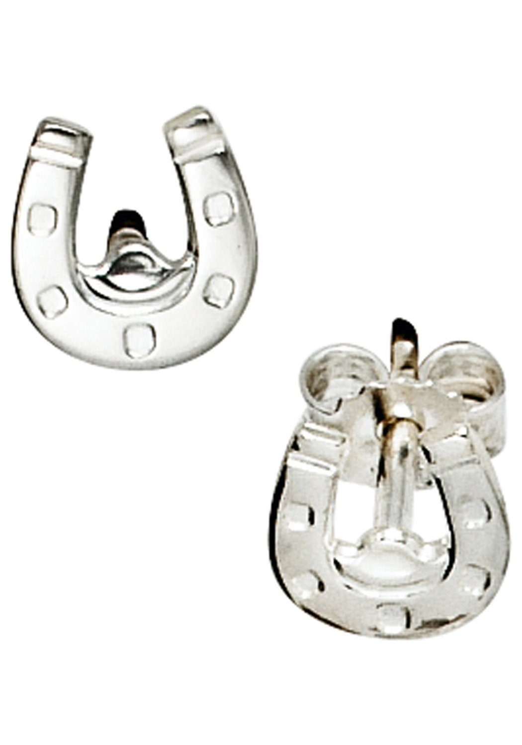 JOBO Children's Horseshoe Stud Earrings - 925 Sterling Silver