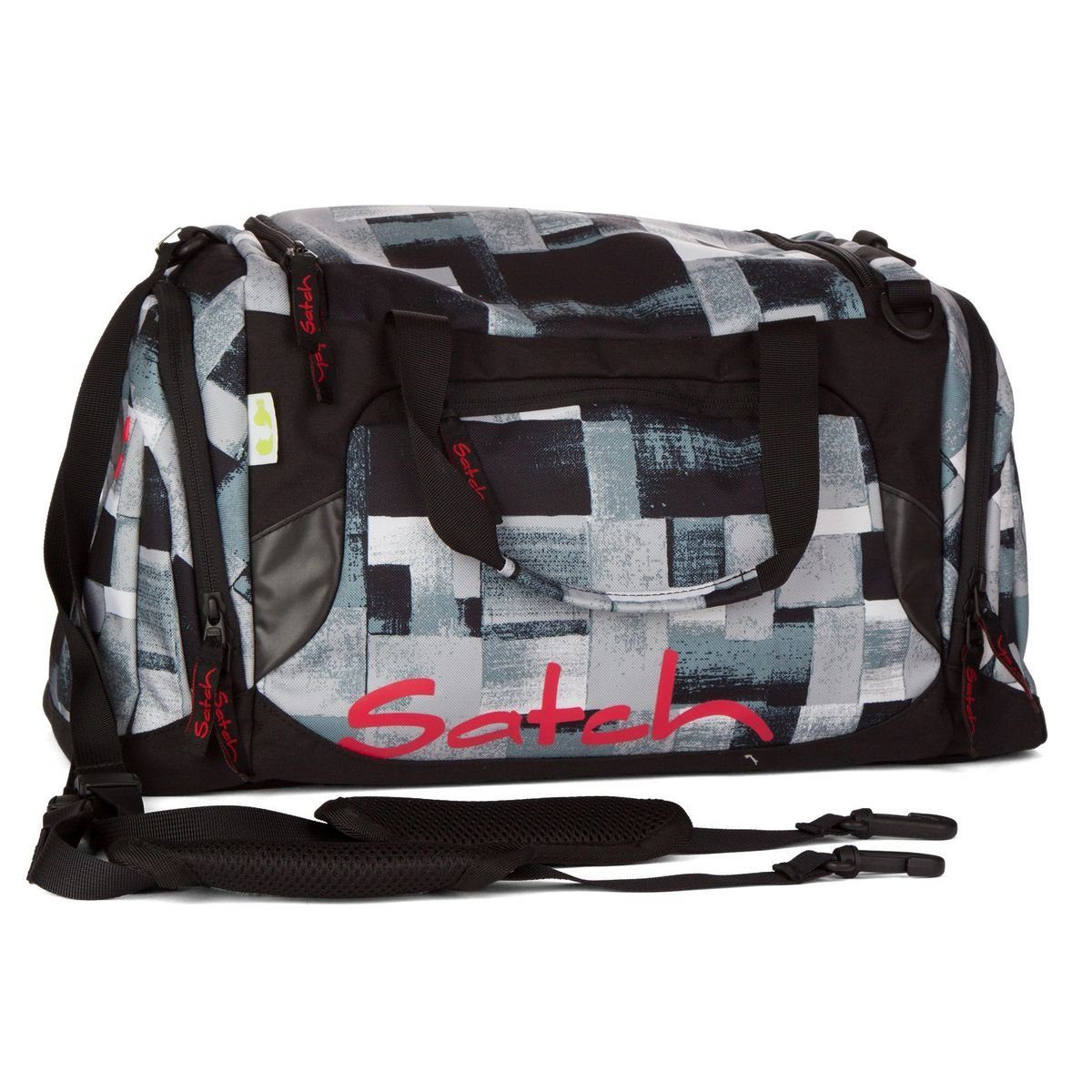 Satch Sporttasche Black Triad - Recycled & Ready for Adventure