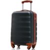 Flieks Hard Shell Trolley Suitcase - Travel Luggage with Twin Wheels