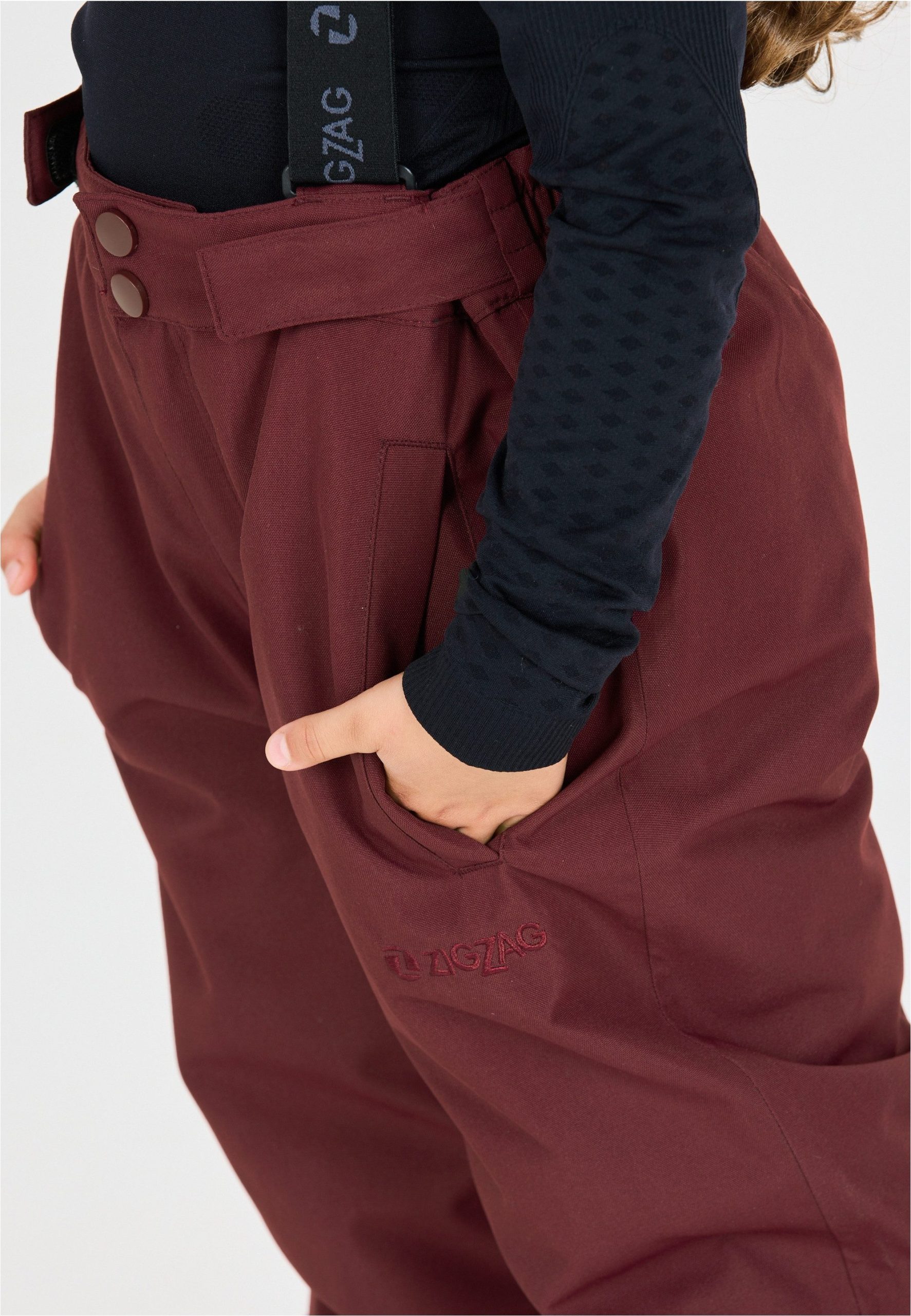 ZigZag Soho Kids' Ski Pants - Waterproof & Detachable Suspenders ZigZag Soho Kids' Ski Pants - Waterproof & Detachable Suspenders