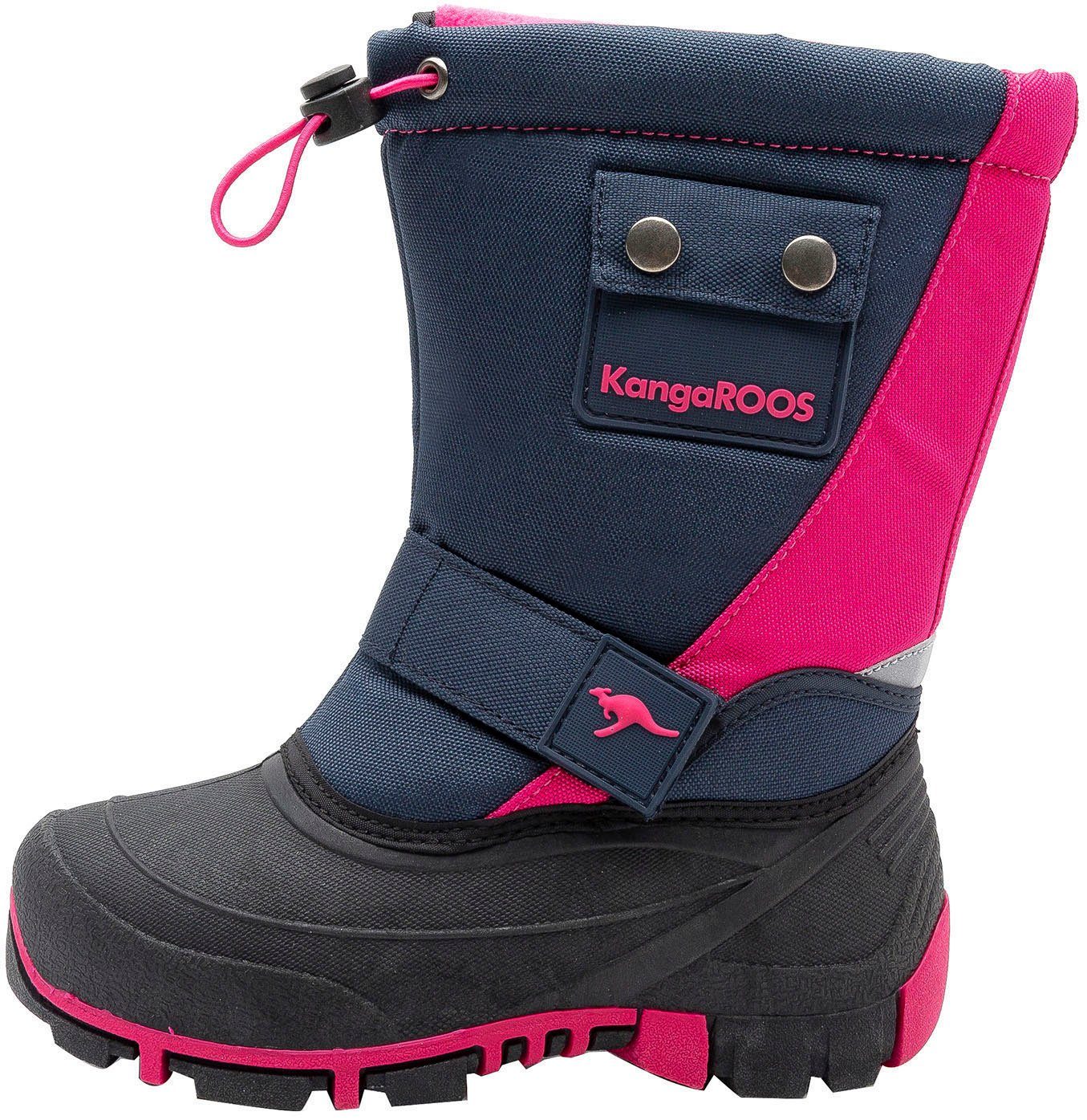 KangaROOS Kanga-Bean II Kids Snow Boots: Warm & Waterproof Winter Boots