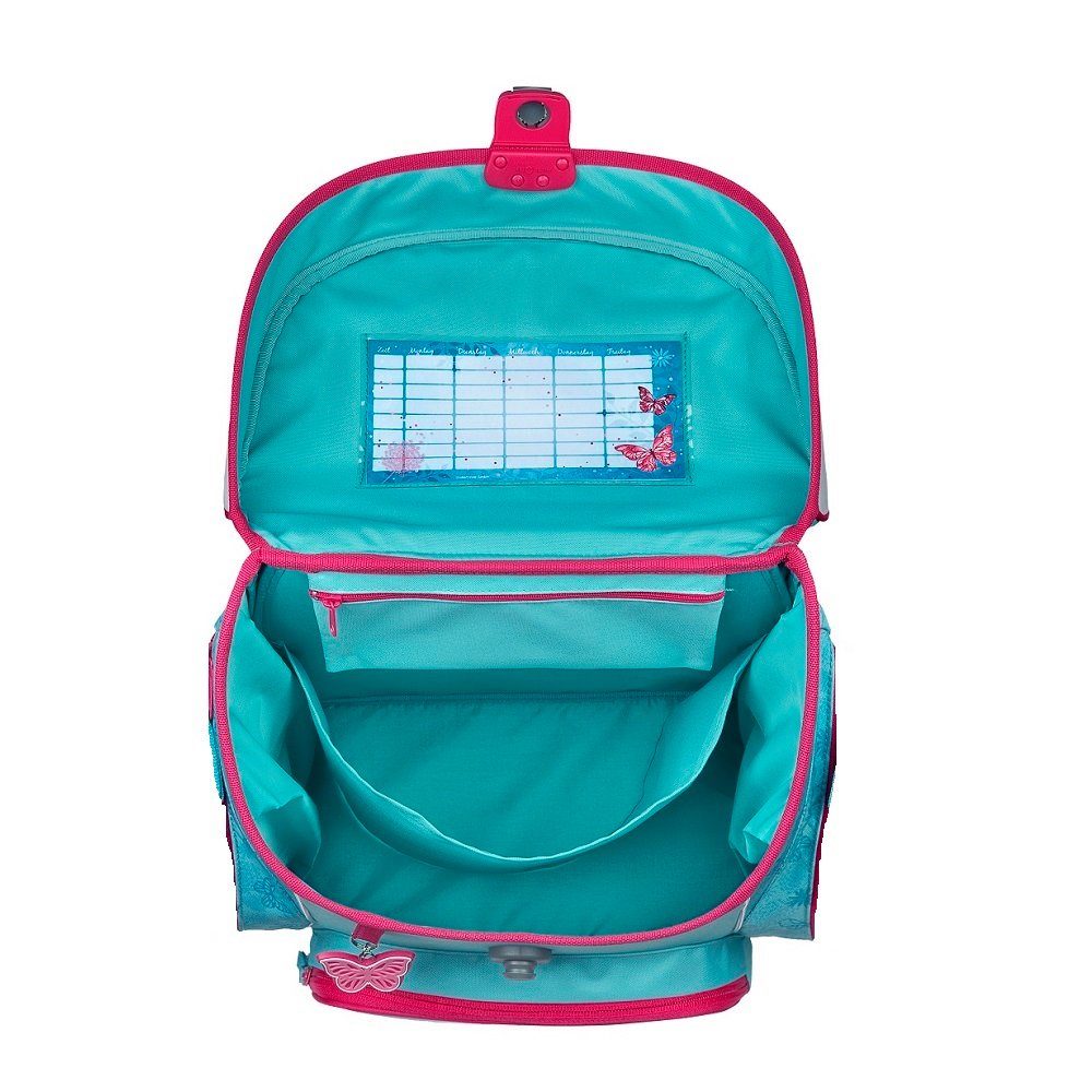 Scooli Campus Fit Butterfly School Backpack Set - 5-Piece Set with Pencil Case Scooli Campus Fit Butterfly School Backpack Set - 5-Piece Set with Pencil Case