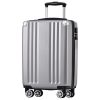 Flieks Hard Shell Trolley: 4-Wheel Carry-On Luggage & Travel Suitcase