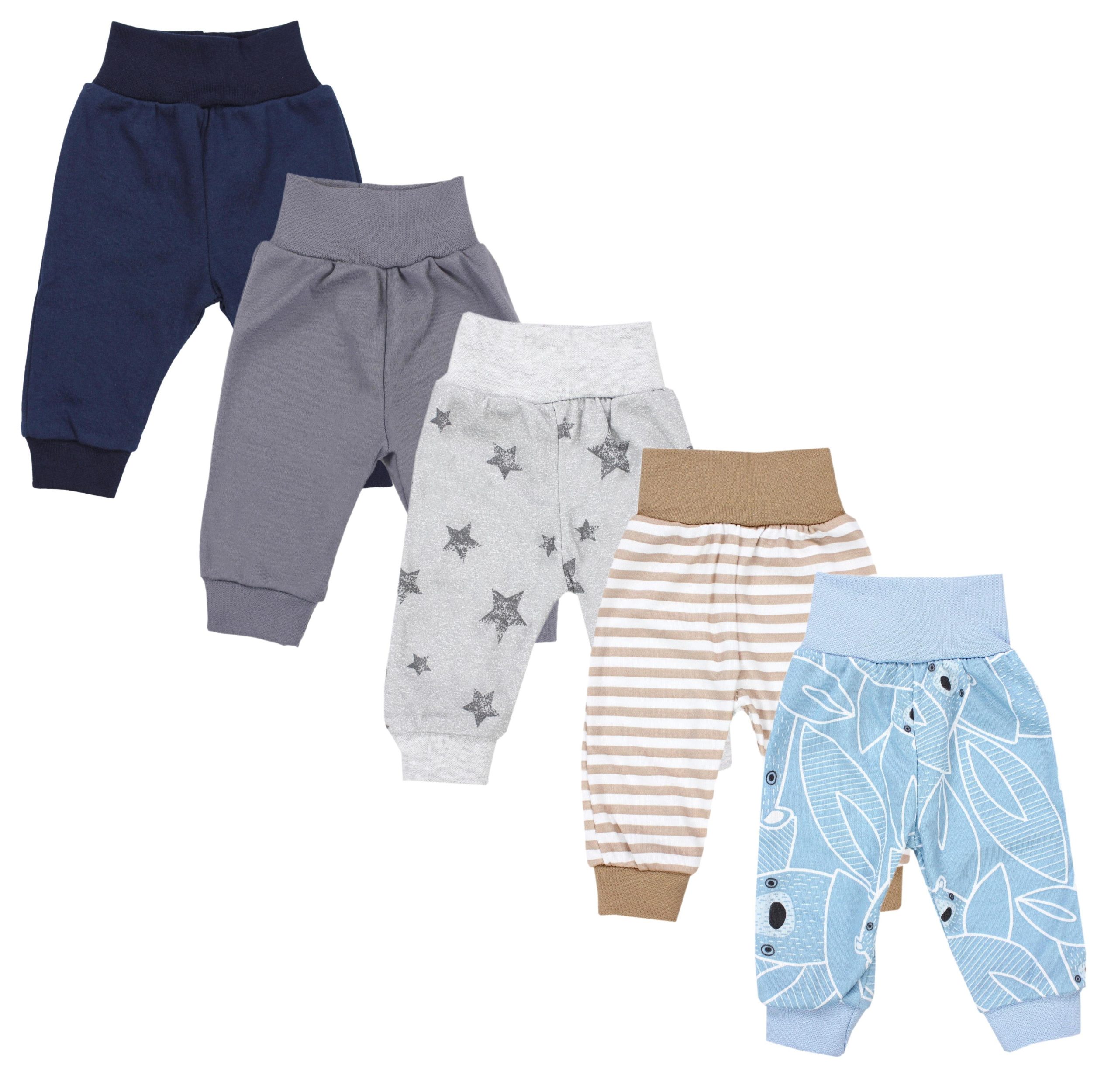 TupTam Baby Knit Pants 5-Pack - OEKO-TEX Certified - Unisex