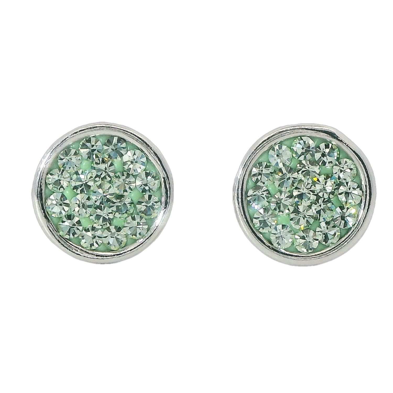 Impala Jessica Crystal Accent 925 Sterling Silver Earrings