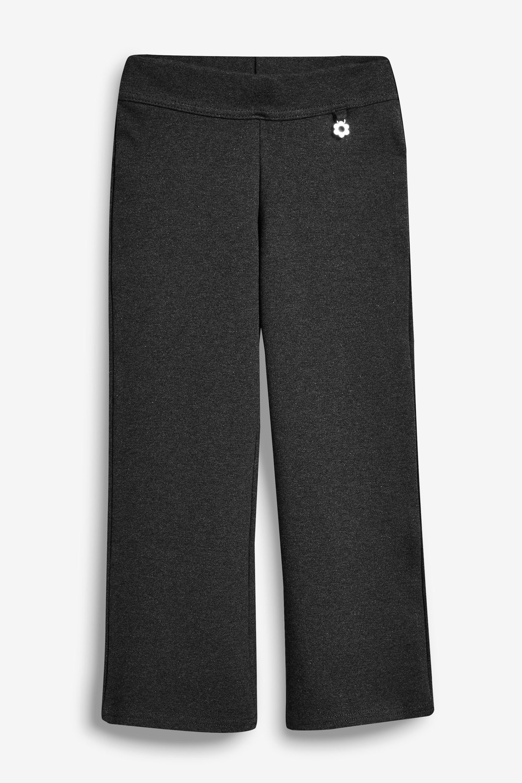 Next Women's Bootcut Jersey Trousers - Black, Retro-Inspired Style