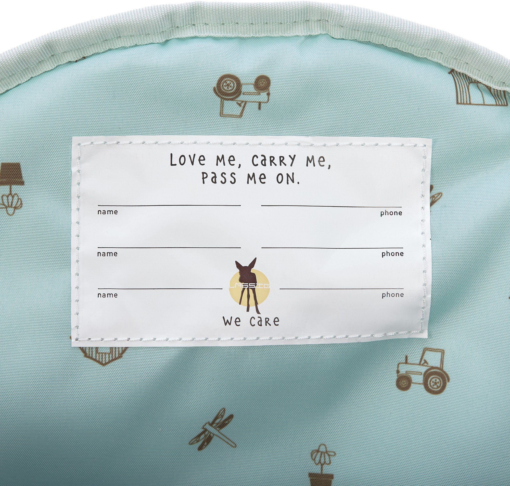 Lässig Kinderrucksack Adventure, Tractor, Mini Backpack, PETA-approved vegan Lässig Kinderrucksack Adventure, Tractor, Mini Backpack, PETA-approved vegan