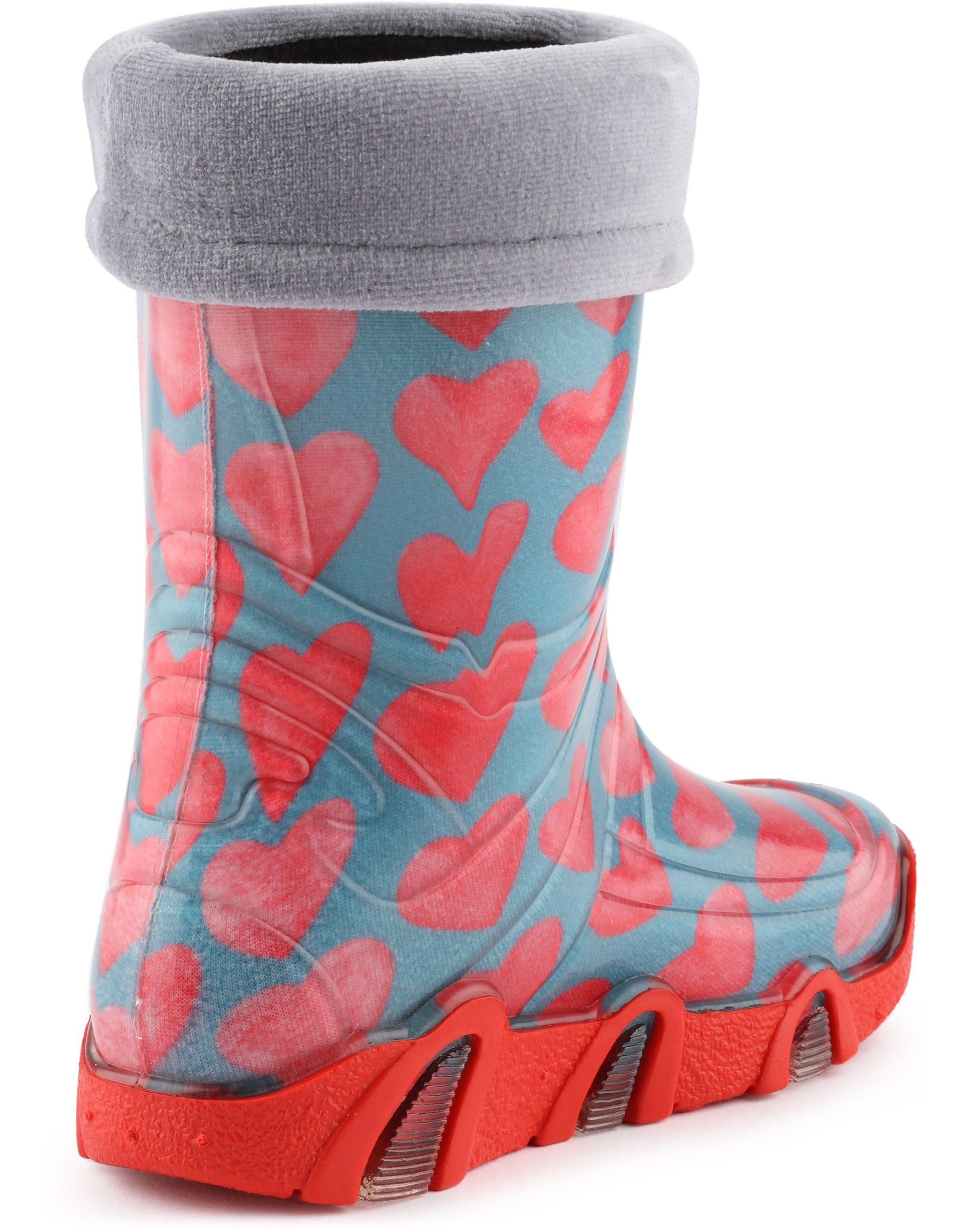 Ladeheid Children's Lined Wellington Boots | EU Made | Durable & Stylish