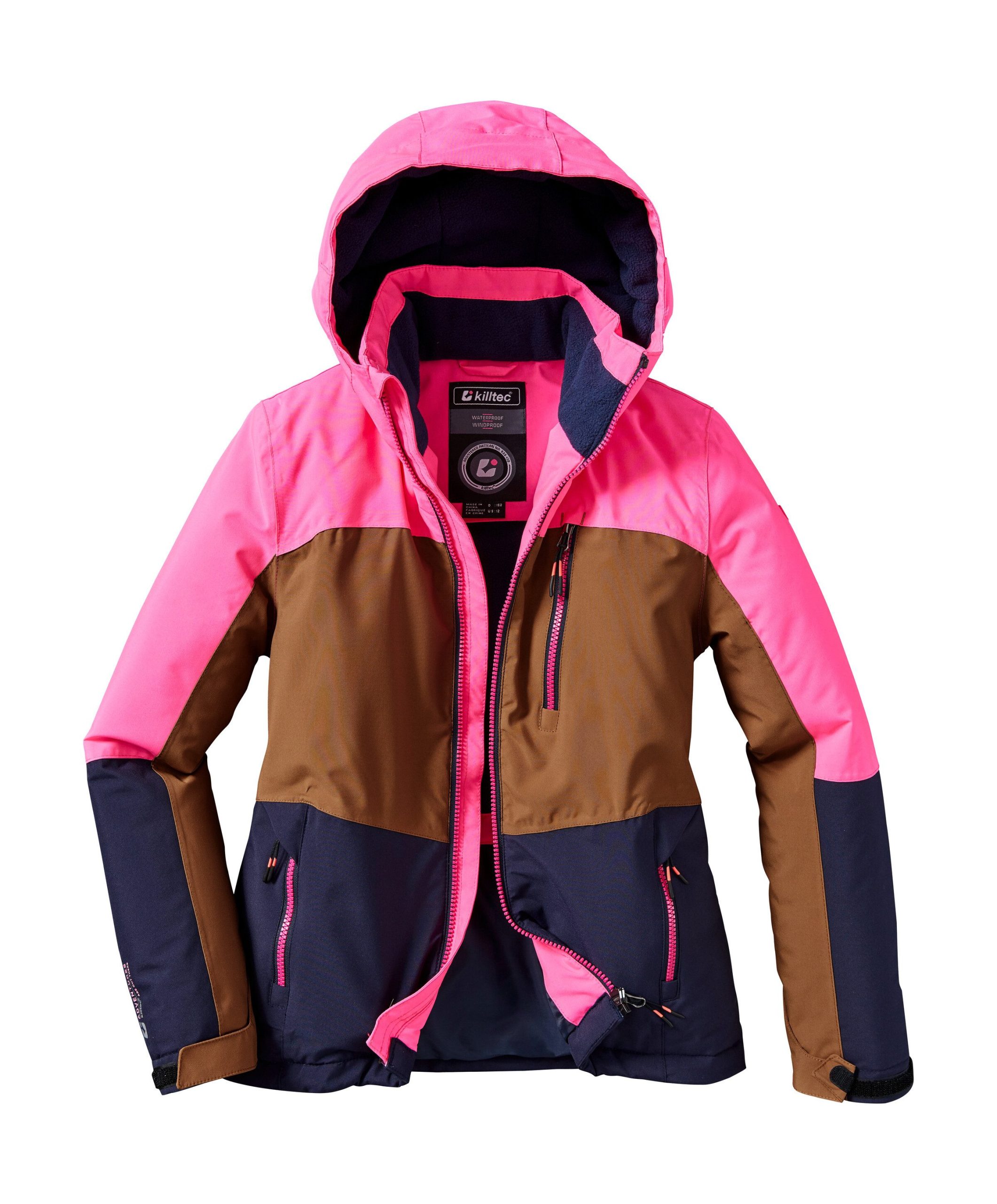 Killtec KOW 354 GRLS JCKT: Girls' Waterproof Functional Ski Jacket Killtec KOW 354 GRLS JCKT: Girls' Waterproof Functional Ski Jacket
