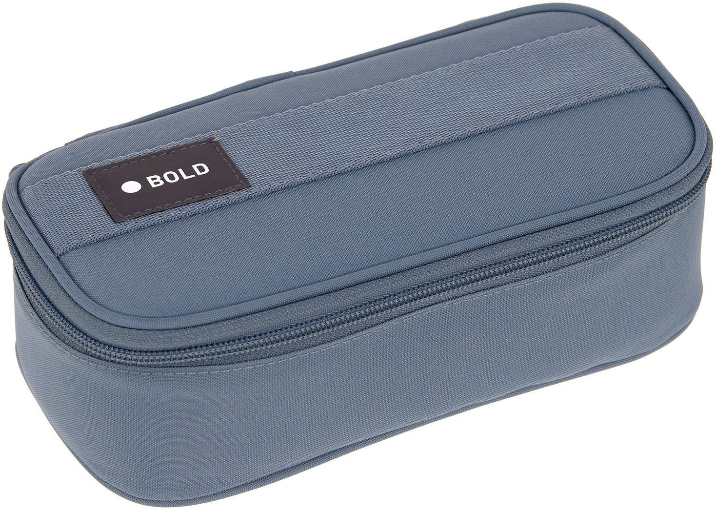 Lässig Spacy Pencil Case Bold - Blue - Recycled Material