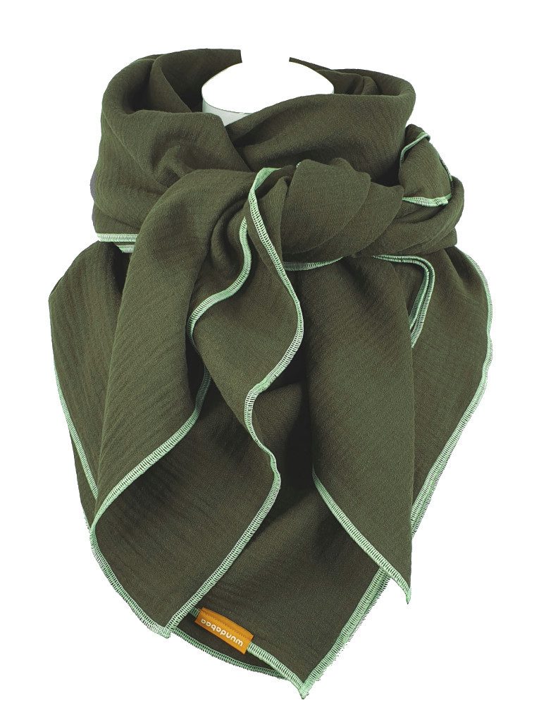 wundabaa Modetuch Halstuch Muslin - Organic Cotton, Handcrafted Style