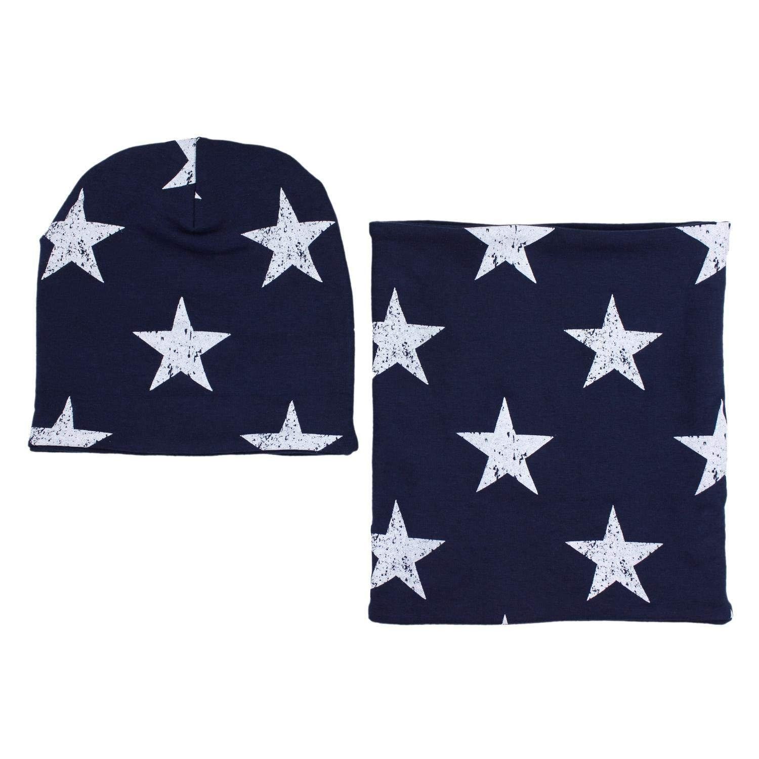 TupTam Mütze & Schal TupTam Unisex Kinder Beanie Mütze Schlauchschar Set