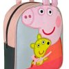 UNDERCOVER Peppa Pig Plush Backpack - Cuddly Kids' Daycare Bag