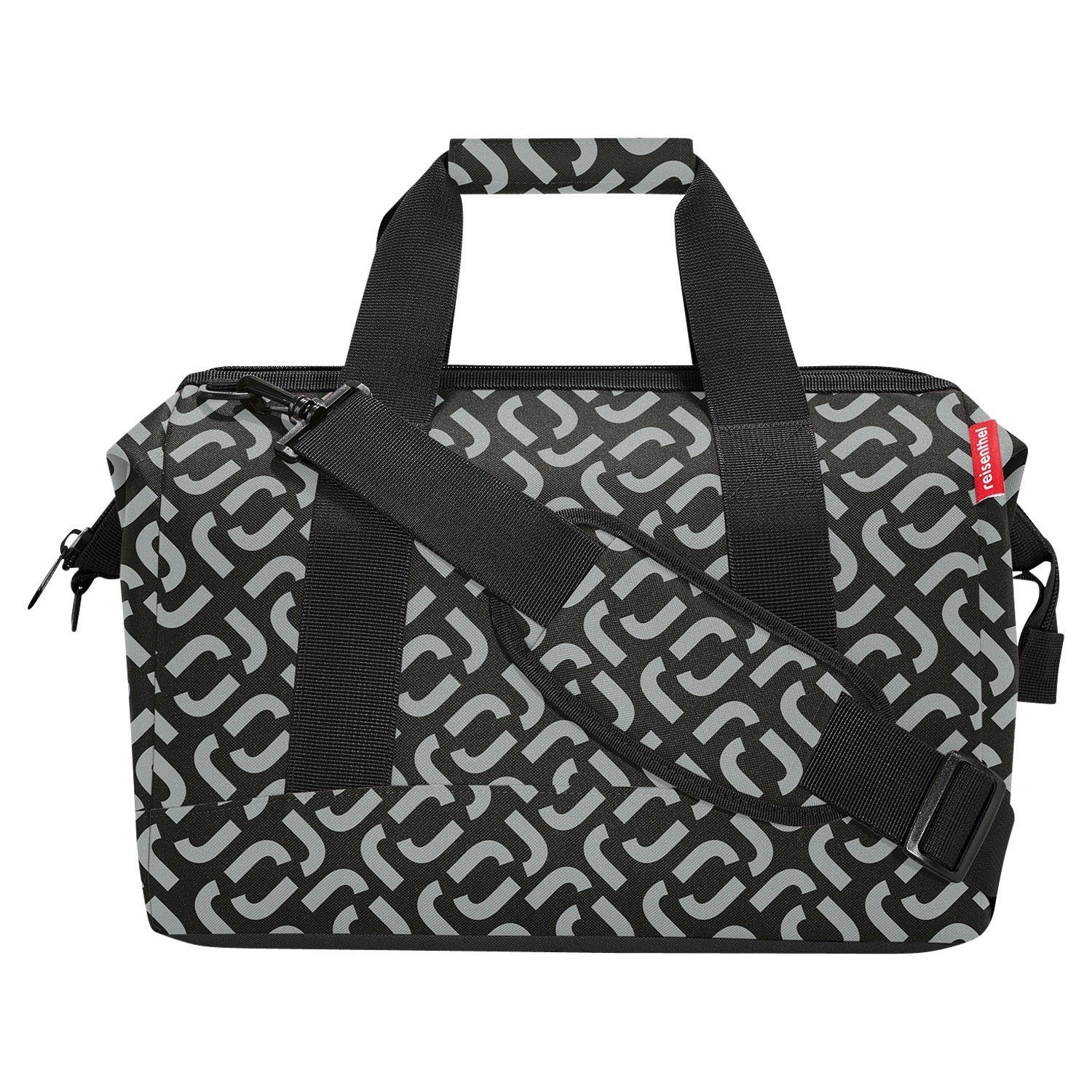 Reisenthel Allrounder M Signature Black Travel Bag - 18L - Stylish & Durable