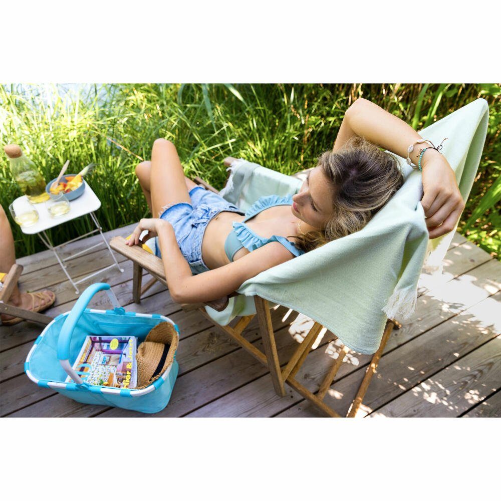 Reisenthel Carrybag XS Dark Blue (Batik Strong Blue) - Original Shopping Basket Reisenthel Carrybag XS Dark Blue (Batik Strong Blue) - Original Shopping Basket