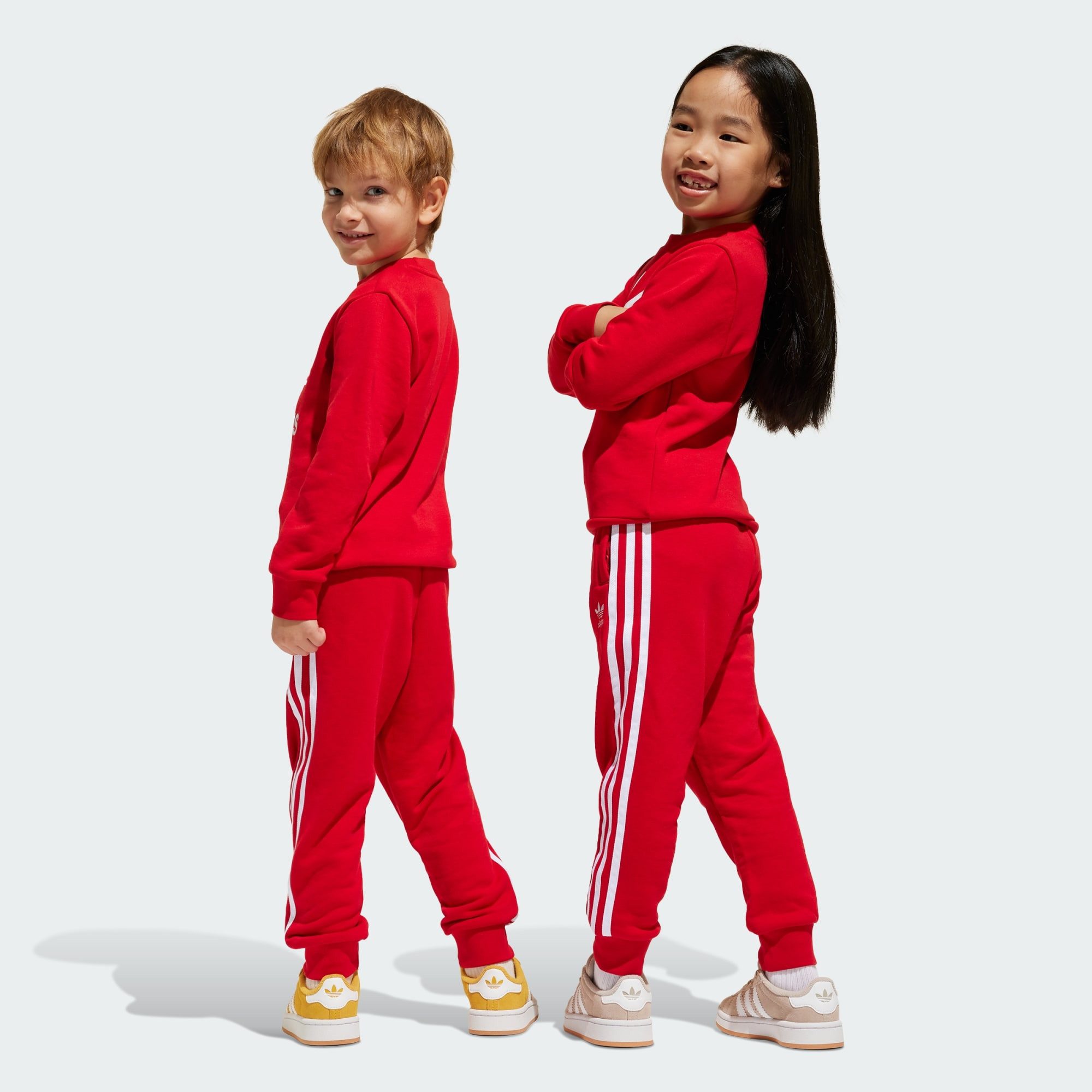adidas Originals Trefoil Crew Set - Kids 2-Piece | Free Shipping