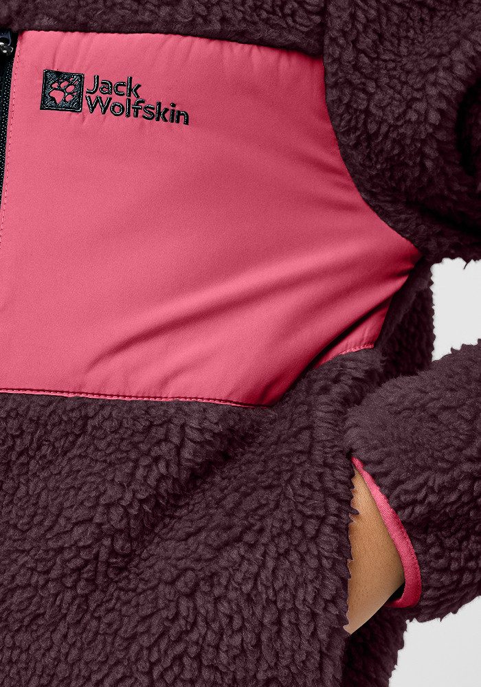 Jack Wolfskin Ice Curl Fleece Jacket K - Kids' Warm & Cozy Fleece Jack Wolfskin Ice Curl Fleece Jacket K - Kids' Warm & Cozy Fleece