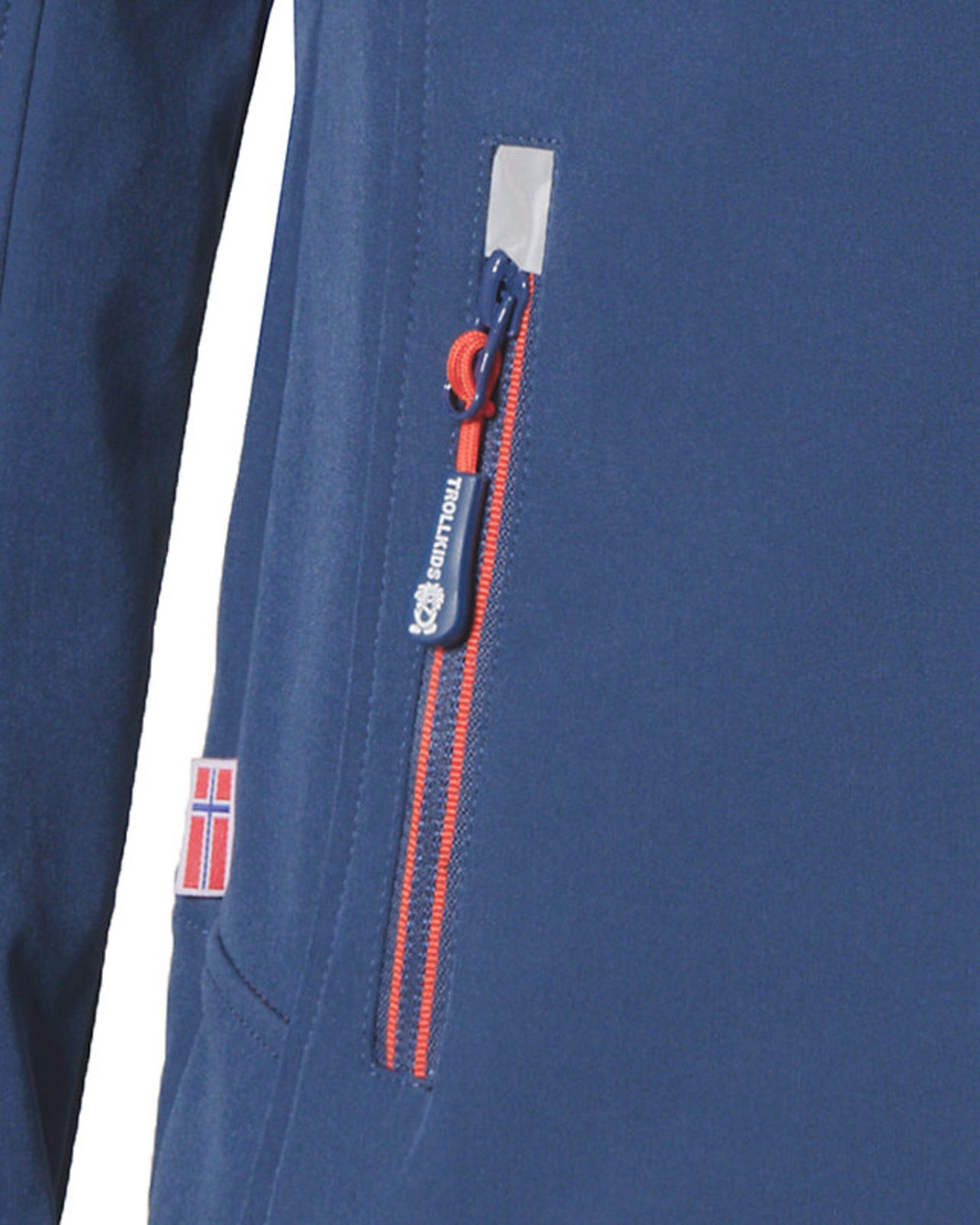 TROLLKIDS Trollfjord Softshell Jacket - Water-Resistant Kids' Outdoor Gear