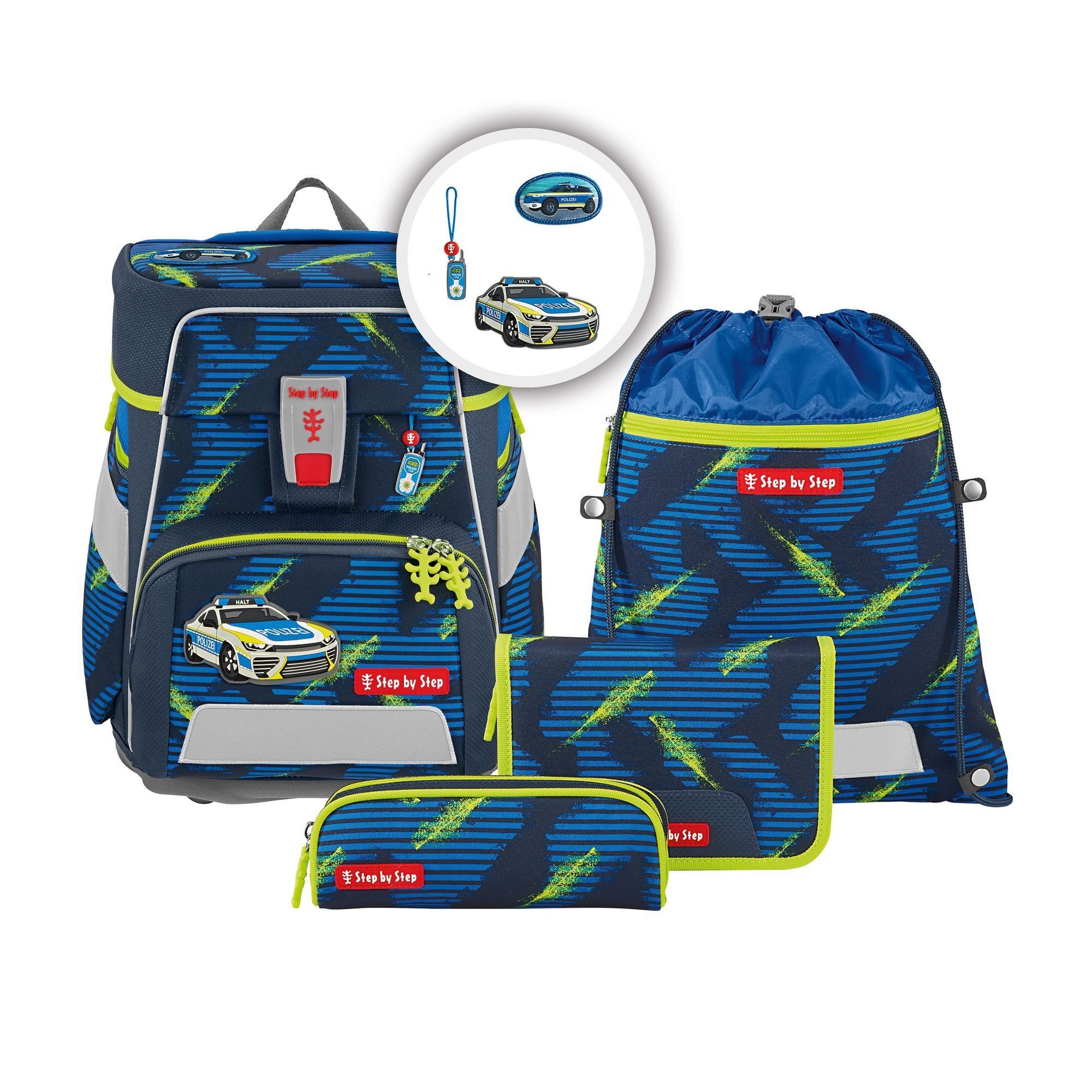 Step by Step Space School Bag Set (5-Piece) - Grows with Your Child!