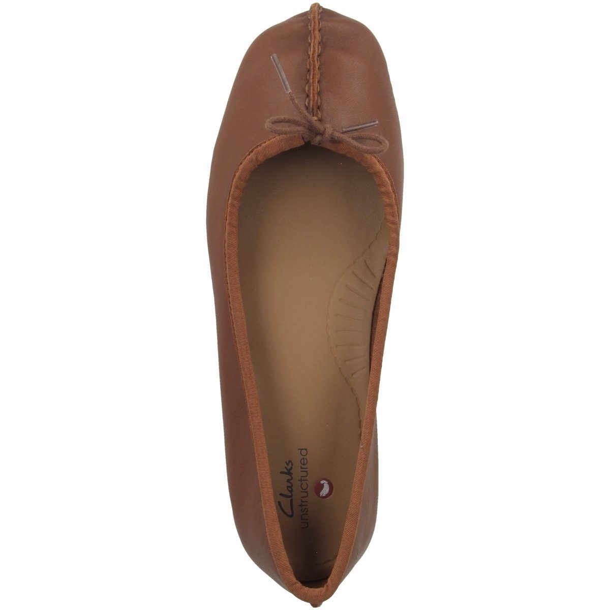 Clarks Leather Ballerina Flats - Elegant & Comfortable