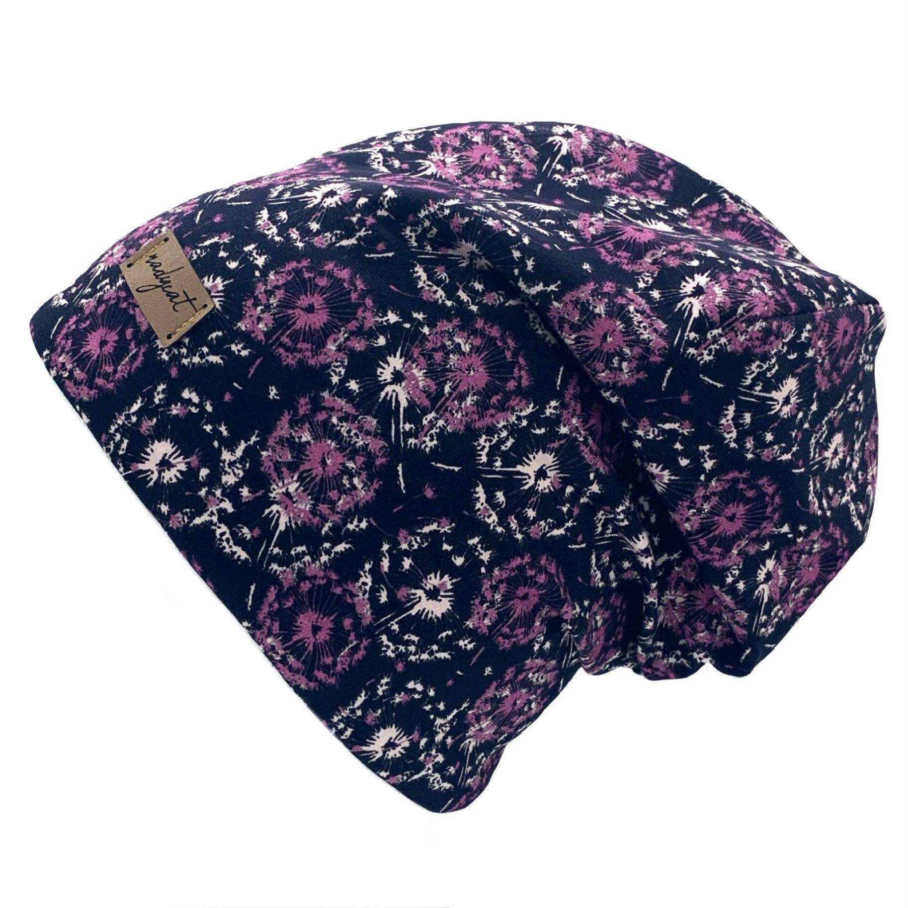 nadycat Beanie PUSTEBLUMEN (2-St., Beanie mit passen dem Loop) handgefertigt aus der Lausitz