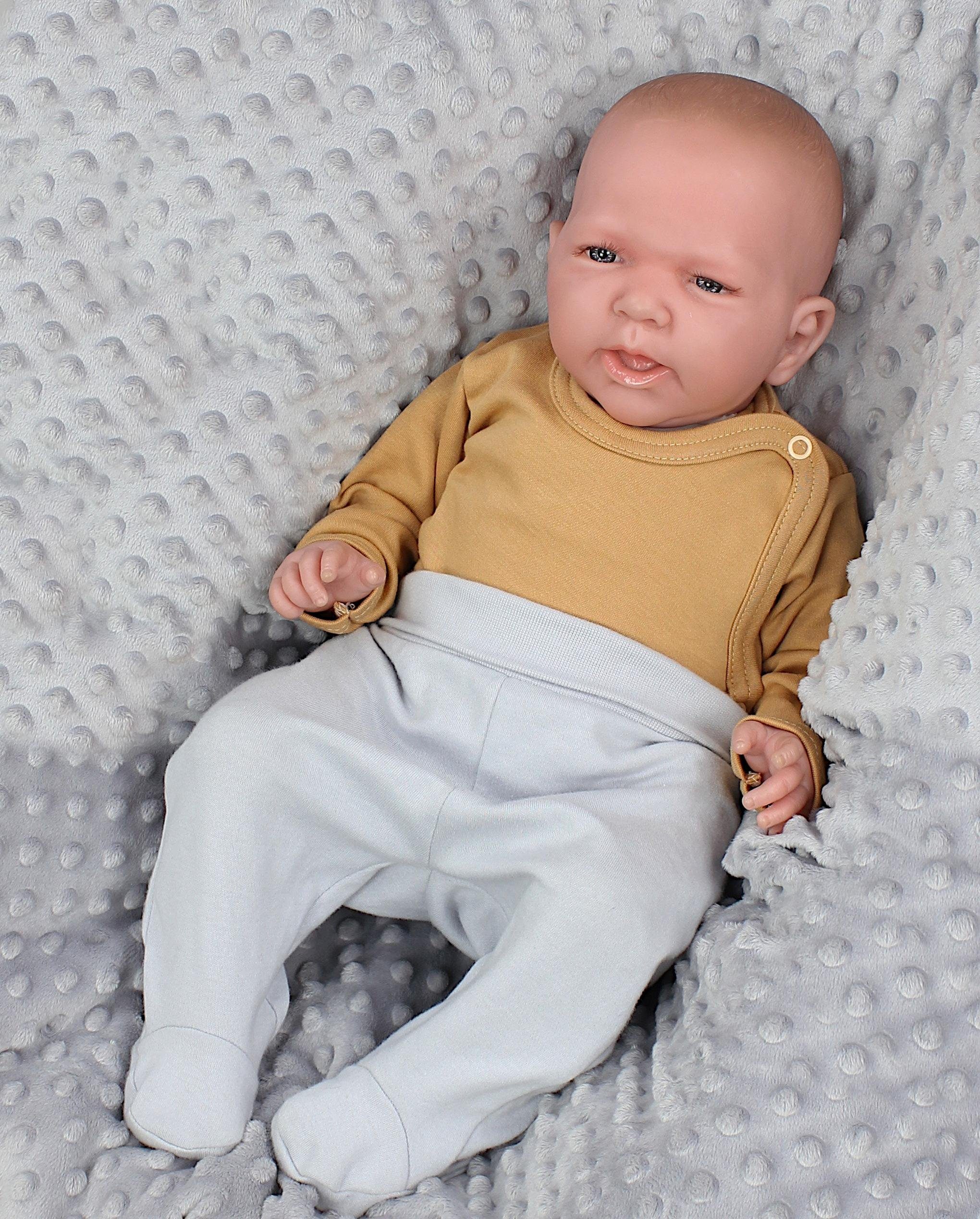 TupTam 5-Pack Baby Unisex Long Sleeve Bodysuit with Prints/Solids