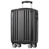 Flieks Hard Shell Trolley: 4-Wheel Carry-On Luggage & Travel Suitcase