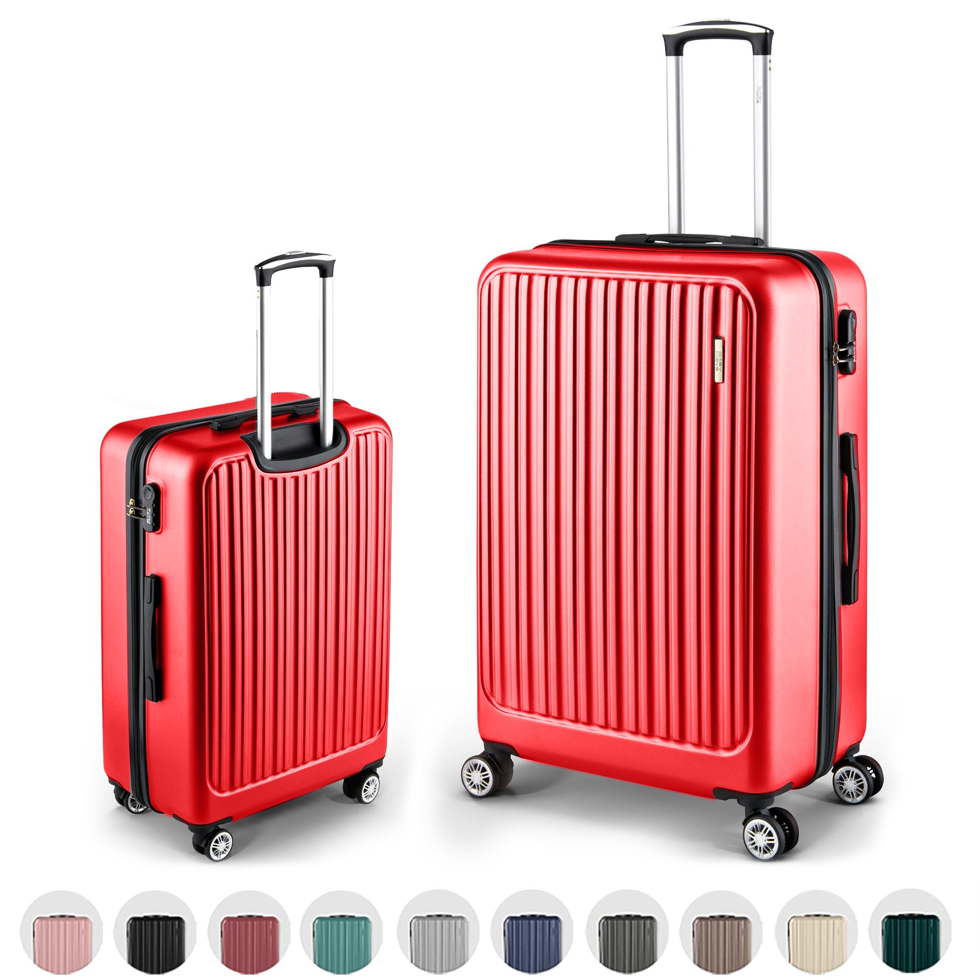 Easy Move ACE 026 Hartschalen-Trolley - Robuster Reisekoffer aus ABS