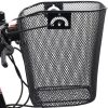 TriZand Metal Bike Basket - Large Capacity, Universal Fit