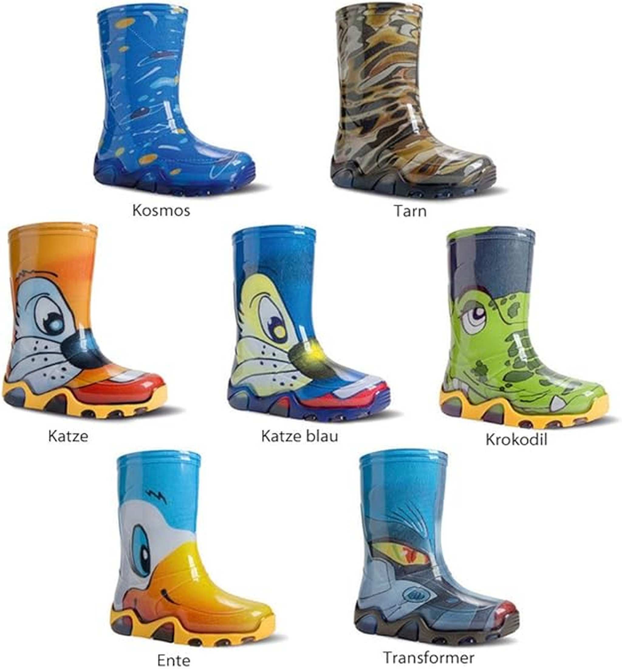 Demar DEMAR bunte Kinder Gummistiefele viele Motive STORMER Babystiefele