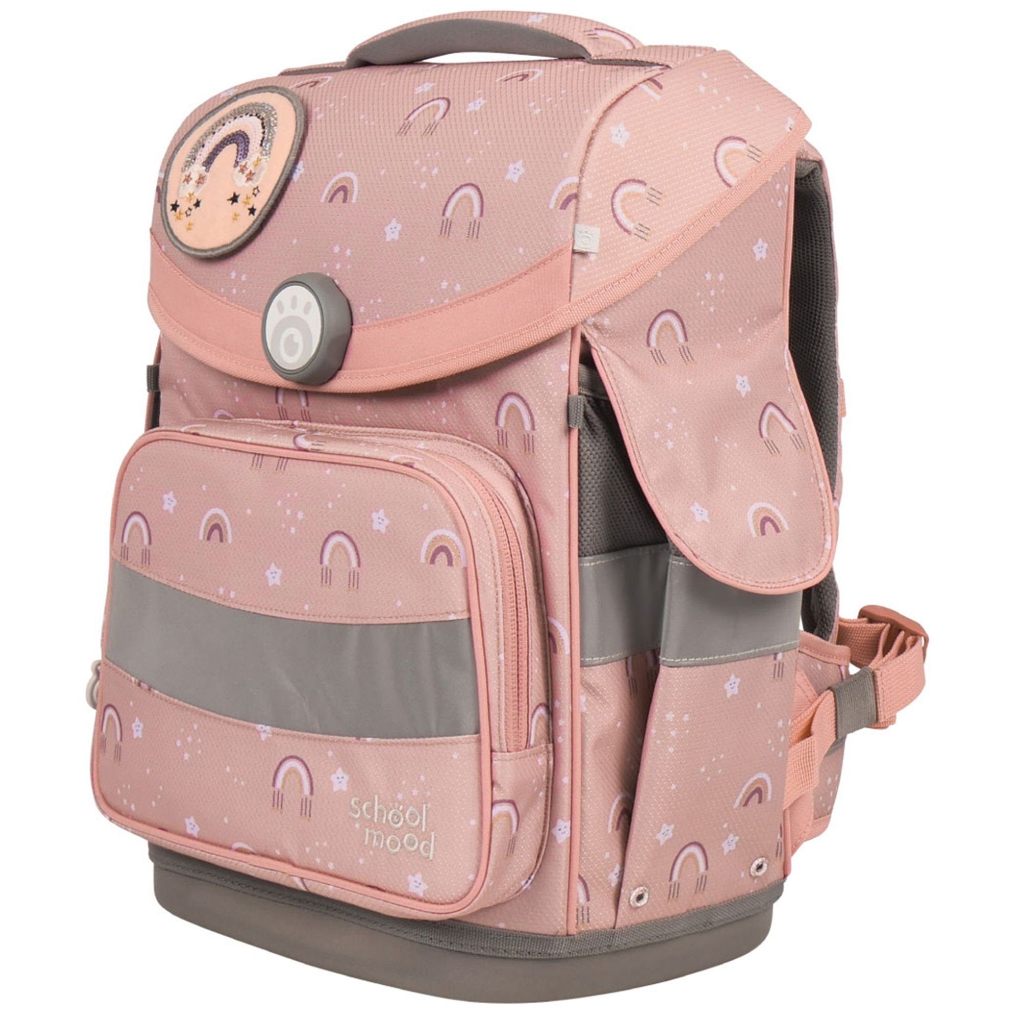 SCHOOL-MOOD® Timeless School Backpack Set (7-Piece) - Recycled Materials