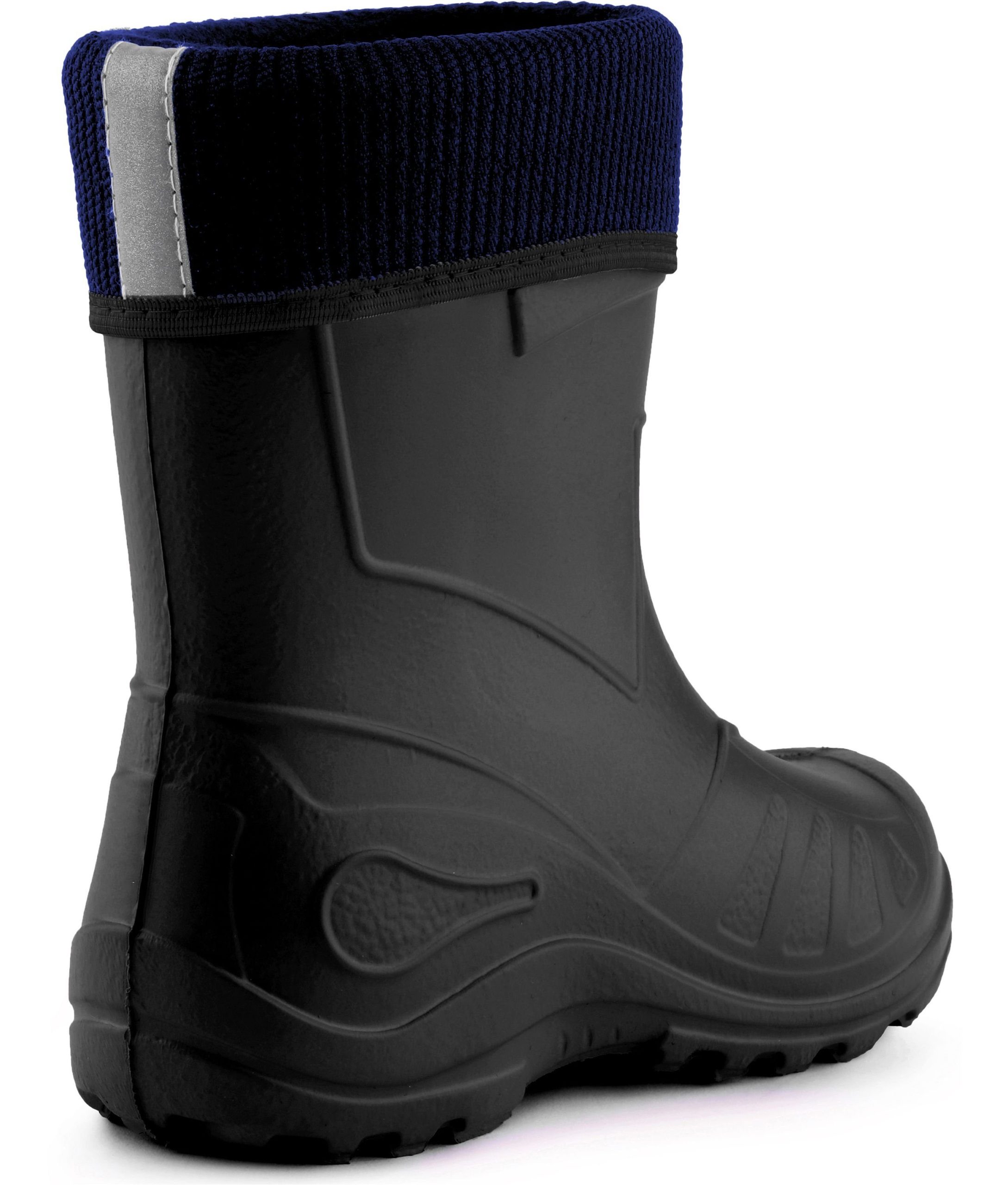 Ladeheid EVA KL058 Thermo Regenstiefel Kids Rain Boots with Removable Lining