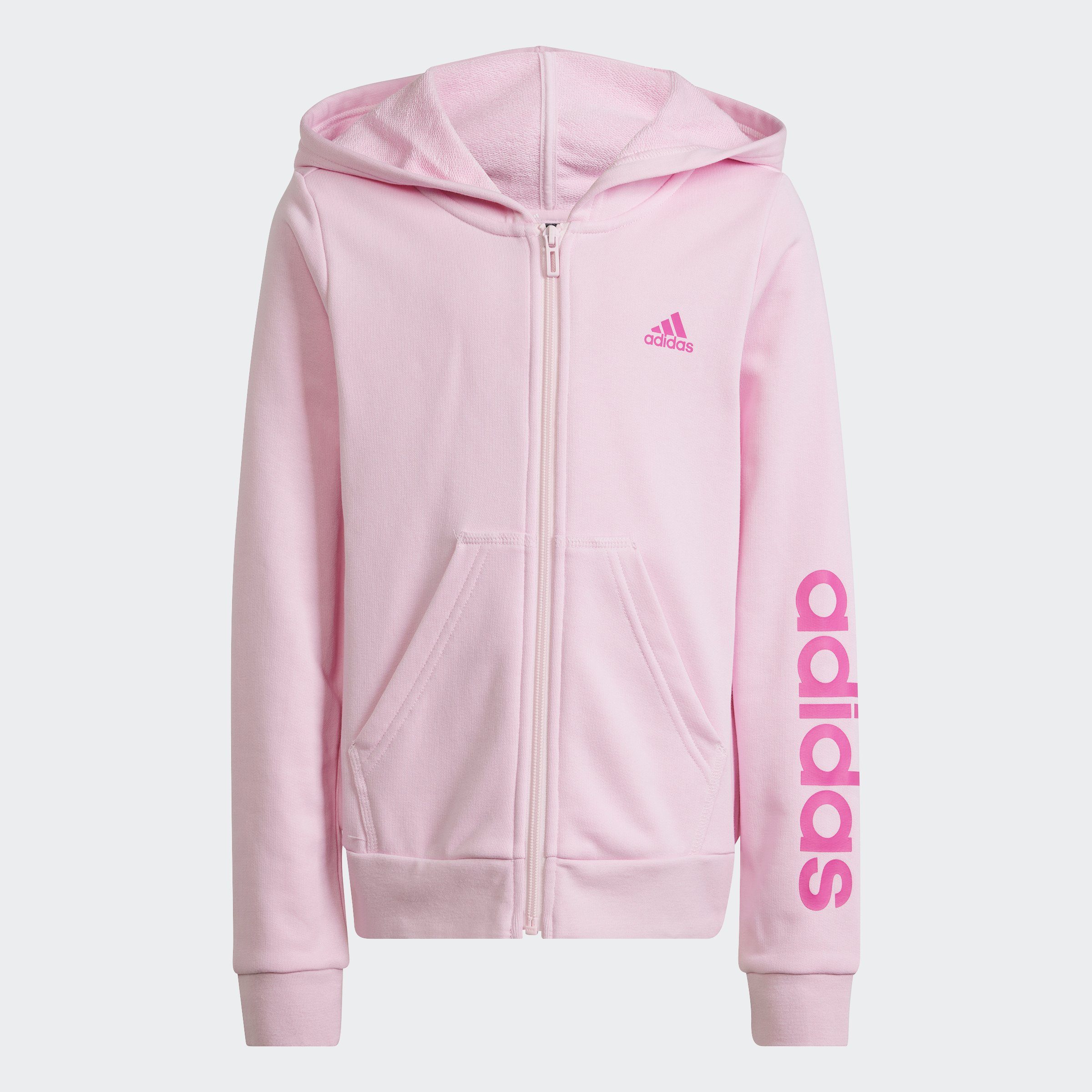 adidas Kids Sportswear Zip-Up Hoodie - Comfortable & Sustainable Style