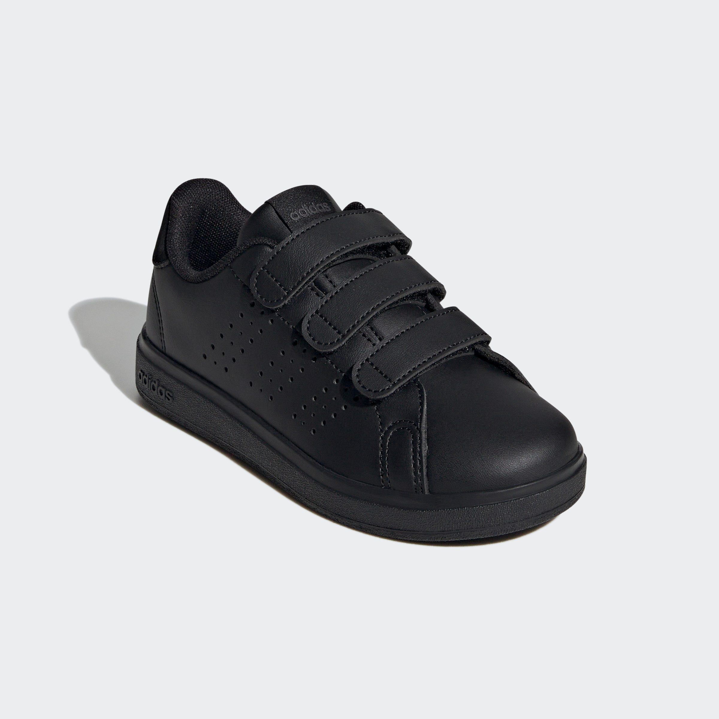 adidas Advantage Base 2.0 Kids Klettschuh: Inspired by Stan Smith Design
