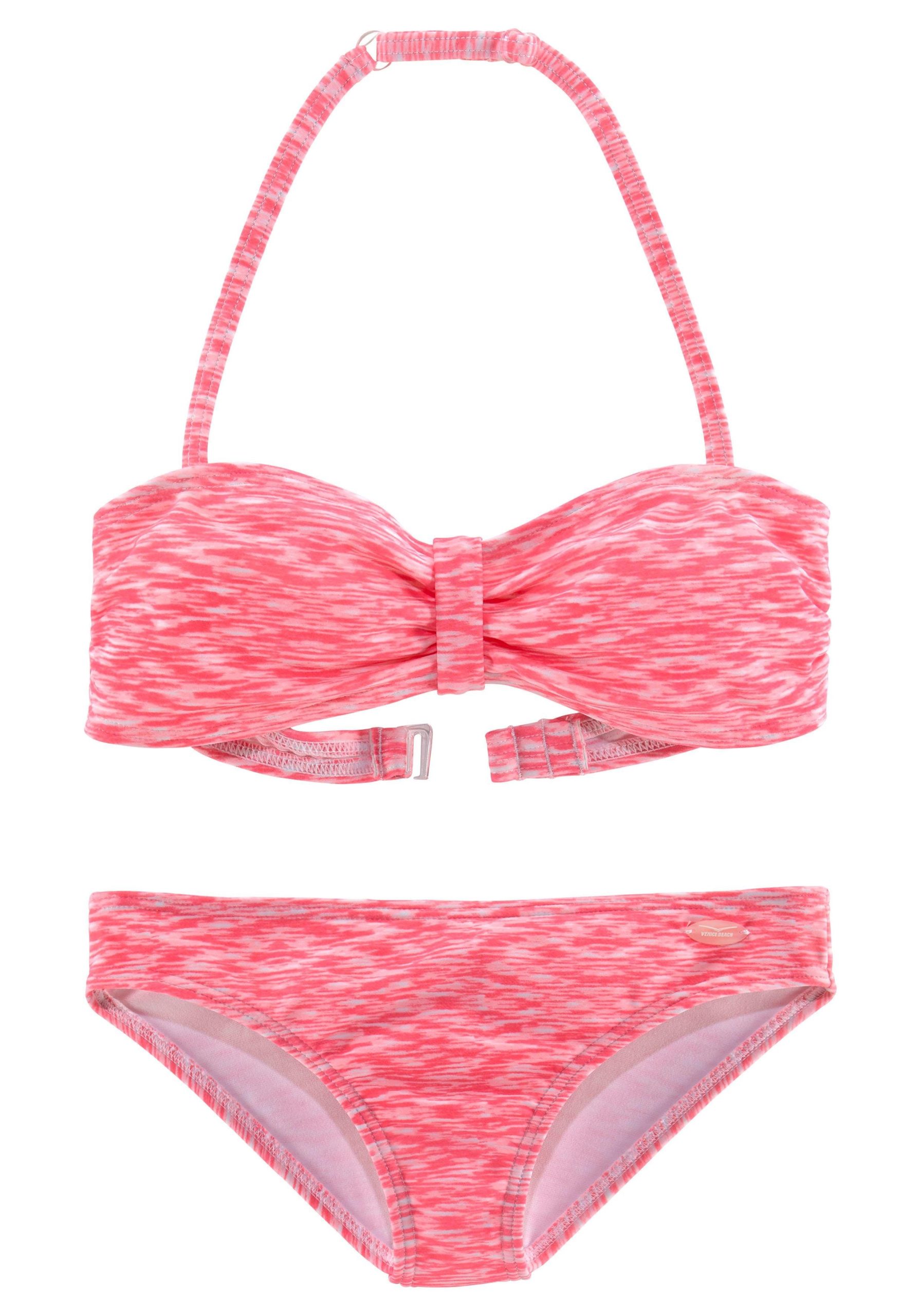 Venice Beach Ruffle Bandeau Bikini Top - Kenny Flowers