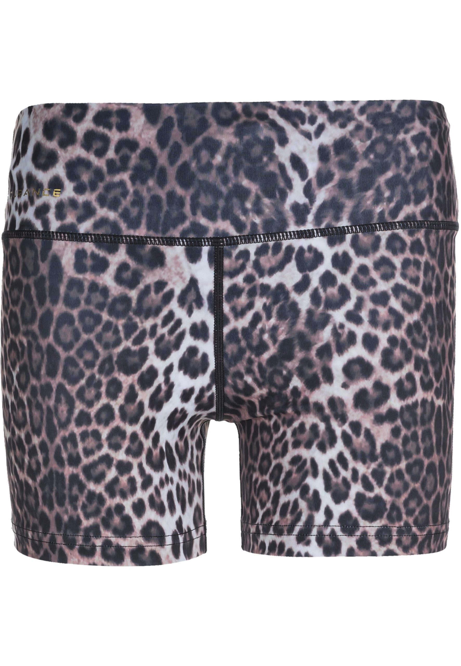 ENDURANCE Konwich Jr. Printed Shorts - Leopard Print Kids Activewear ENDURANCE Konwich Jr. Printed Shorts - Leopard Print Kids Activewear