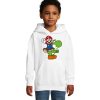 B&B Hoodie Kids Yoshi Mario Console Super Retro Luigi with Hood
