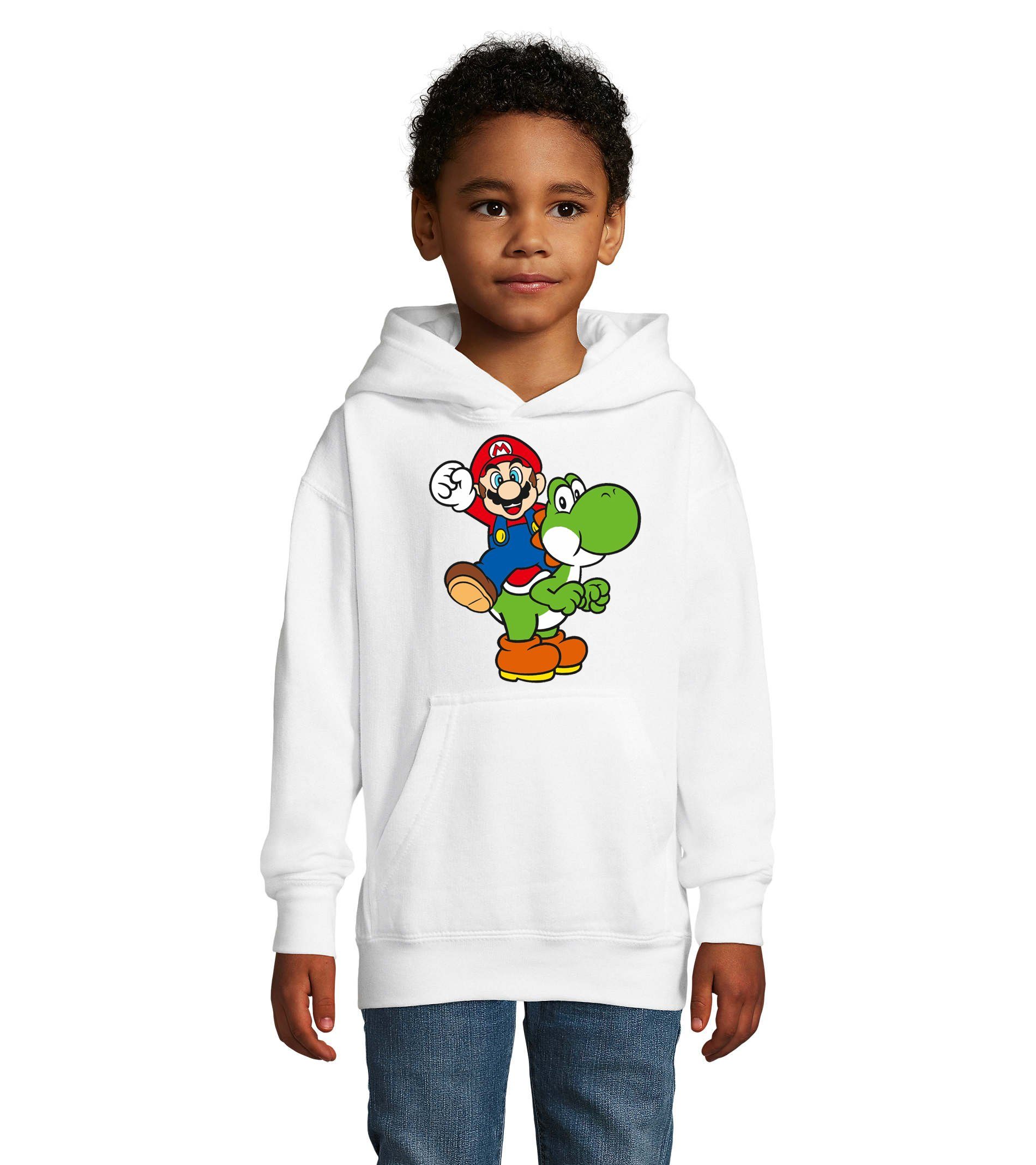 B&B Hoodie Kids Yoshi Mario Console Super Retro Luigi with Hood