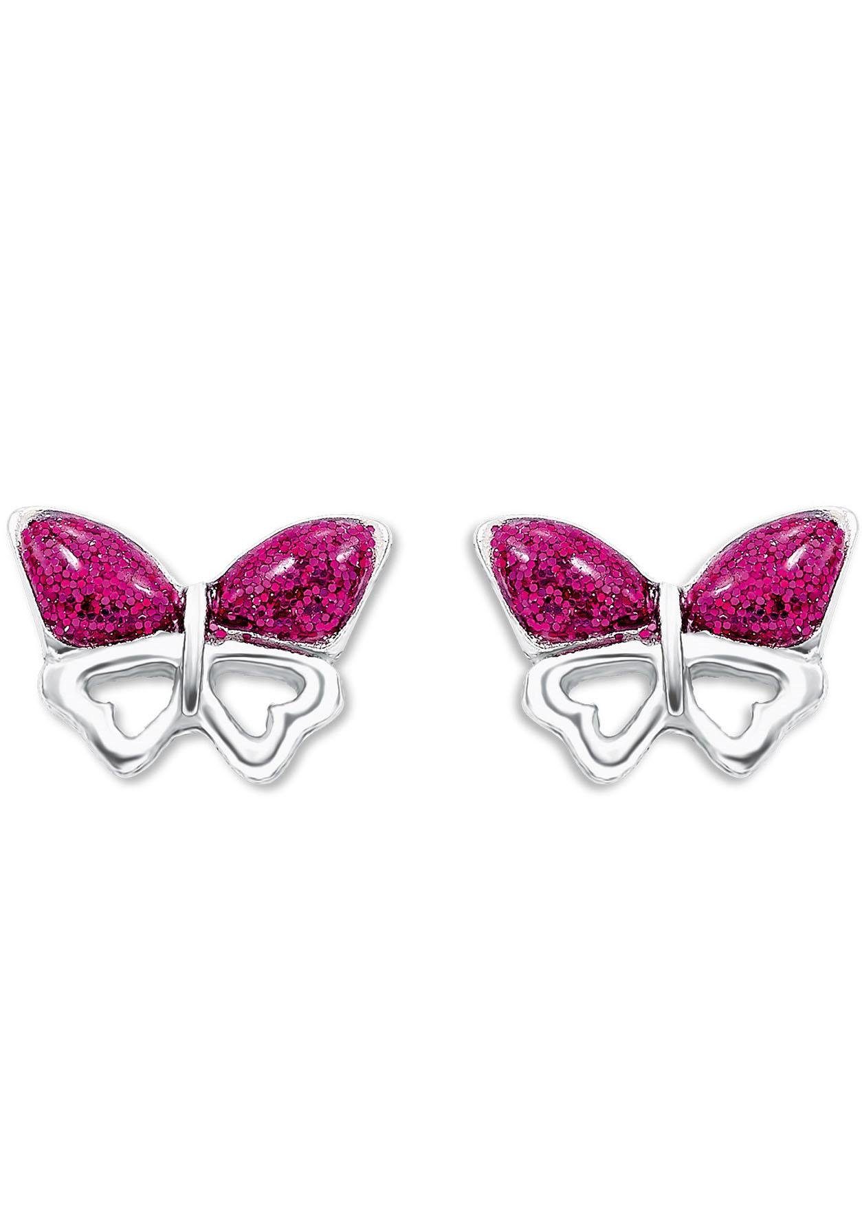 Amor Butterfly Stud Earrings for Girls & Children | Shimmering Design