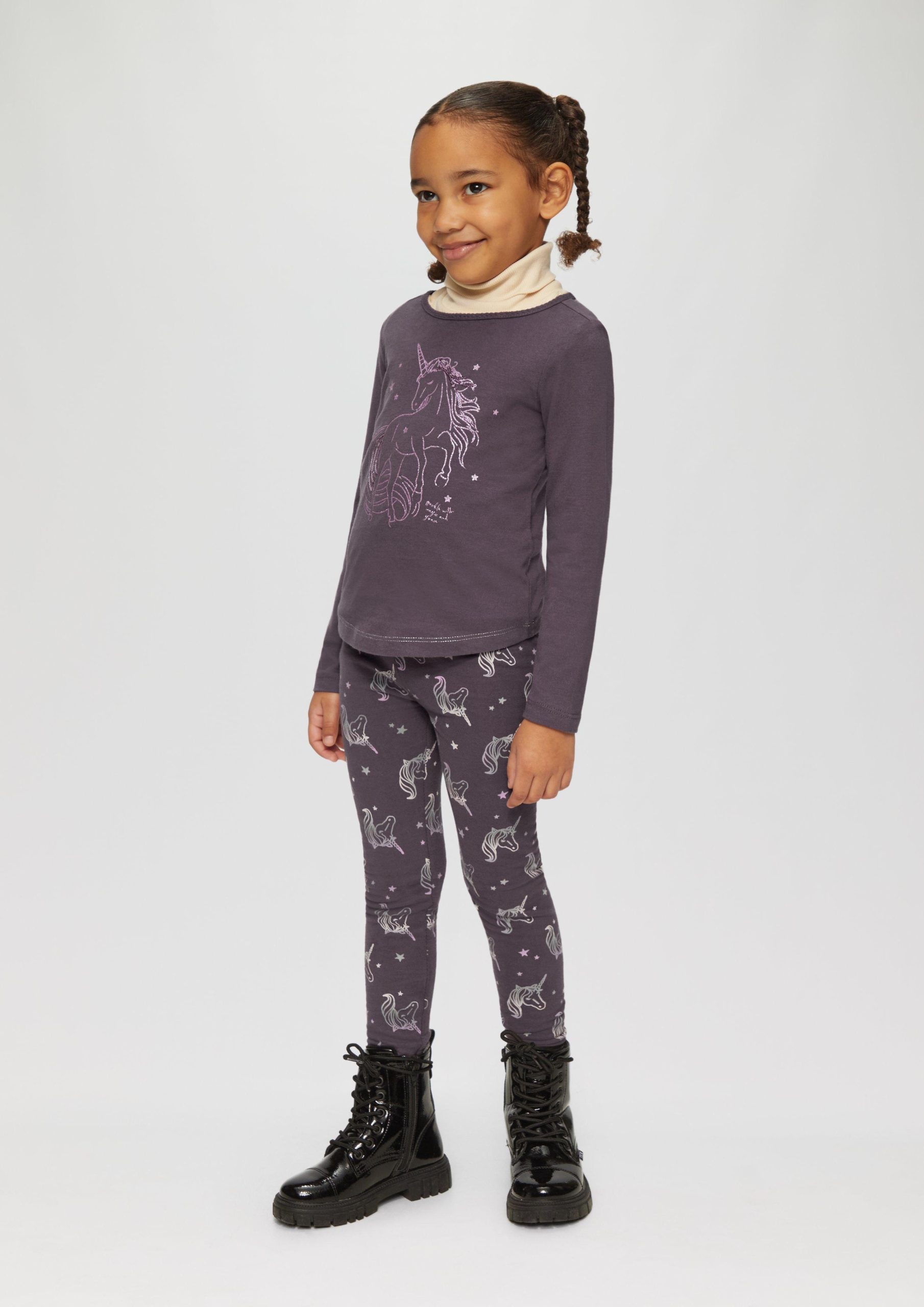 s.Oliver RED LABEL Long-Sleeve Shirt - Glitter & Sparkle for Kids