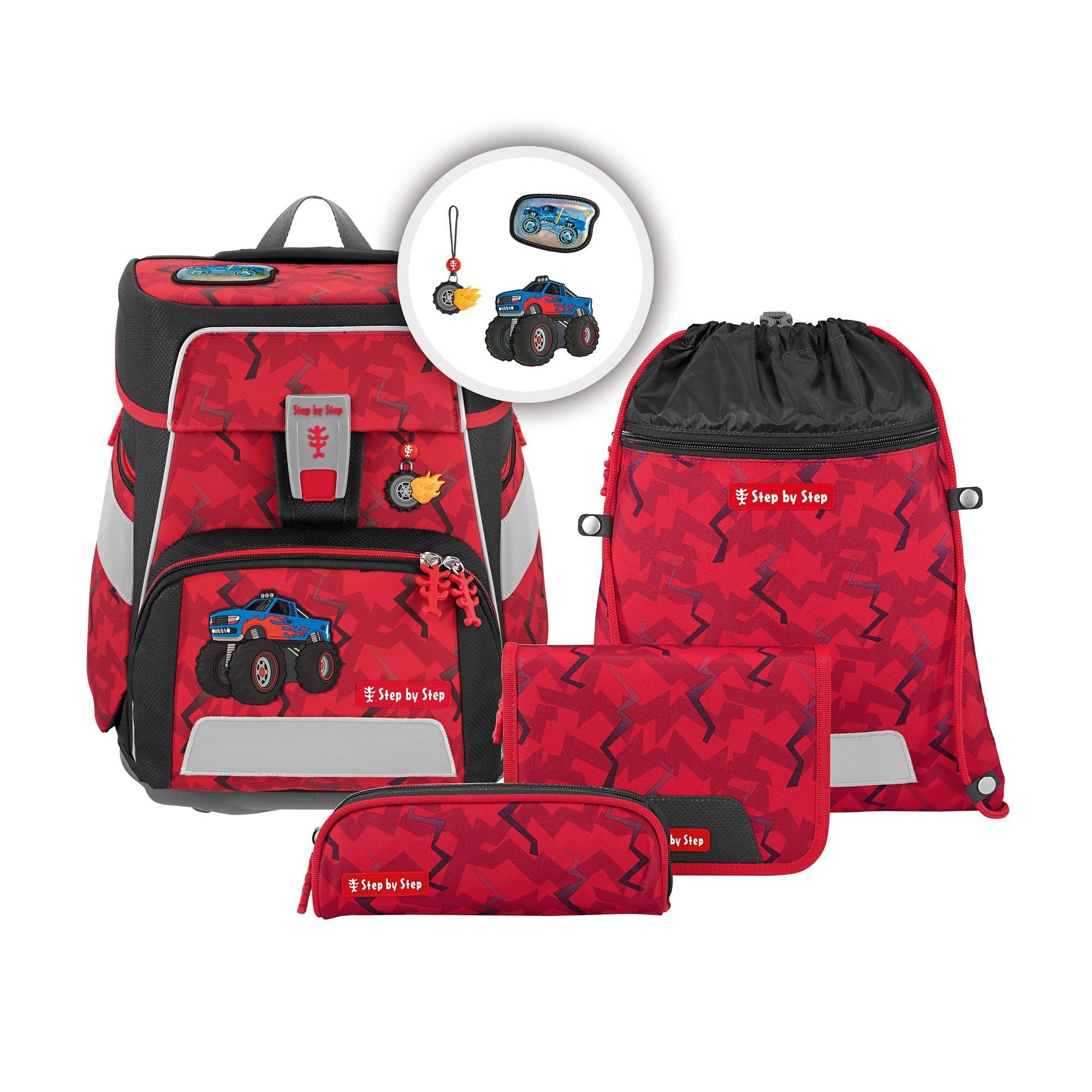 Step by Step Space School Bag Set (5-Piece) - Grows with Your Child!