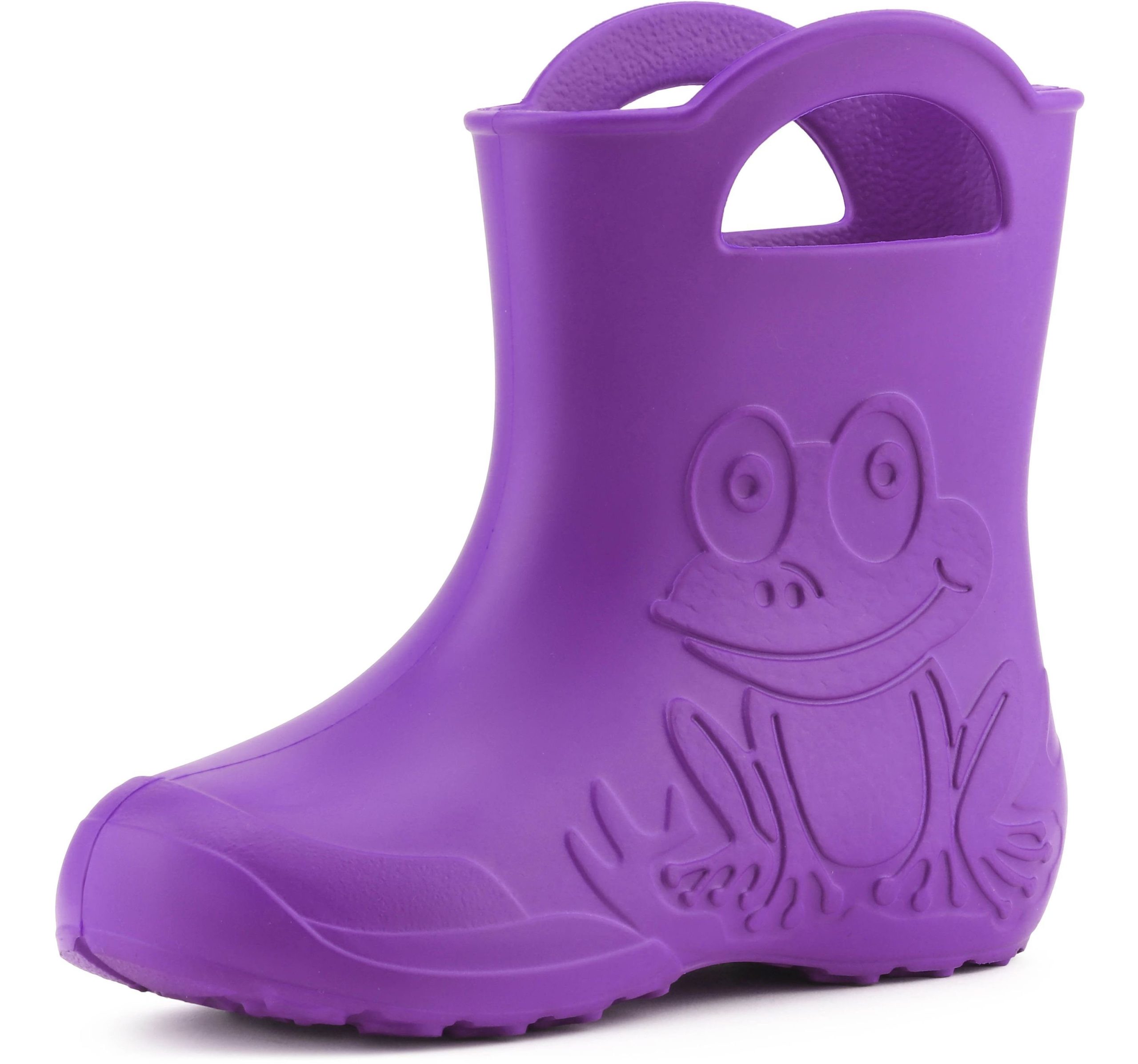 Ladeheid Kids' EVA Rain Boots - Lightweight & Waterproof | LA-CA-01