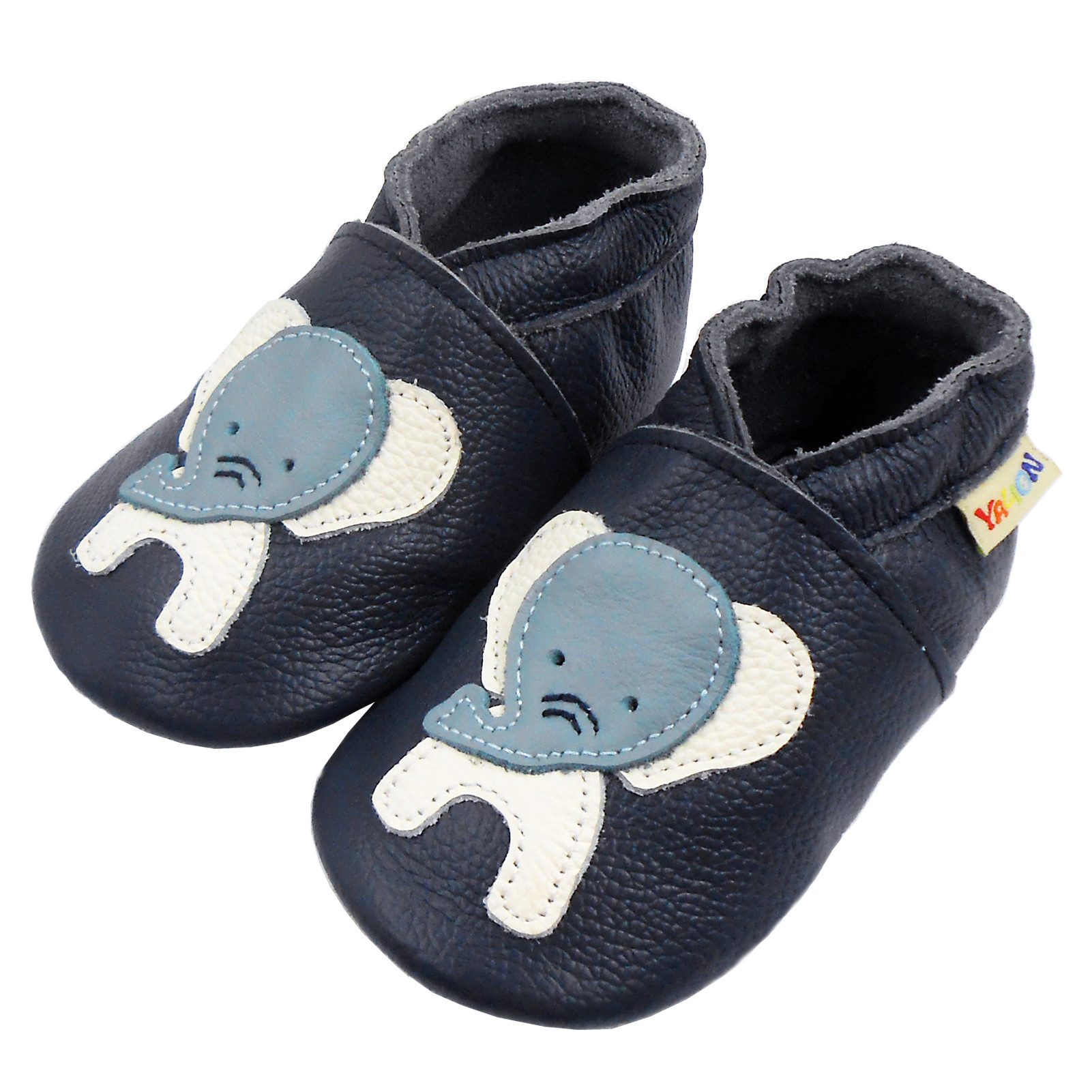 Yalion® Soft Leather Walking Shoes - Breathable Toddler Crawling Shoes