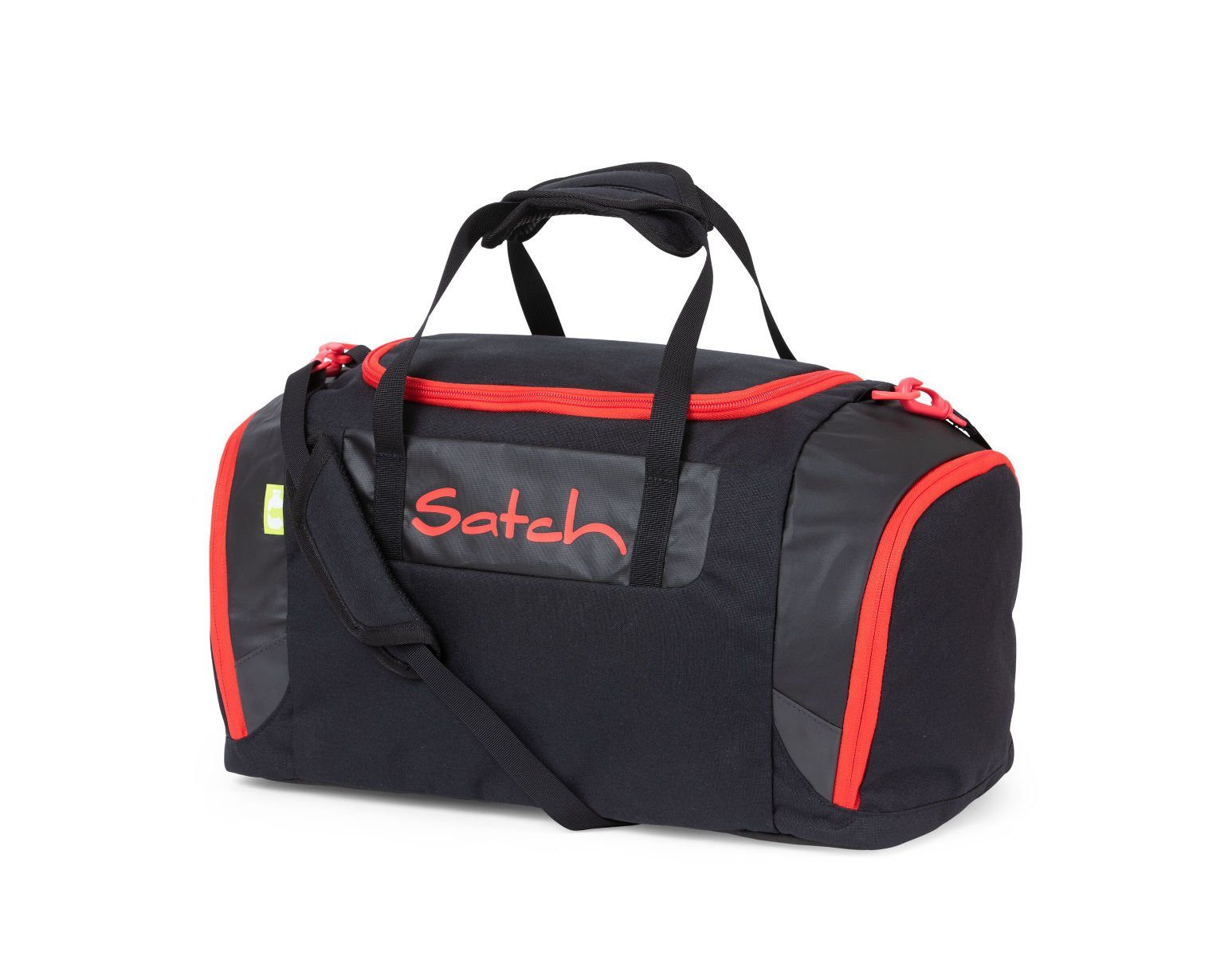 Satch Sporttasche Black Triad - Recycled & Ready for Adventure