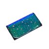 CHAMP Etui Tobacco Pouch - Leather Look Rainbow Effect - 41 (Blue)