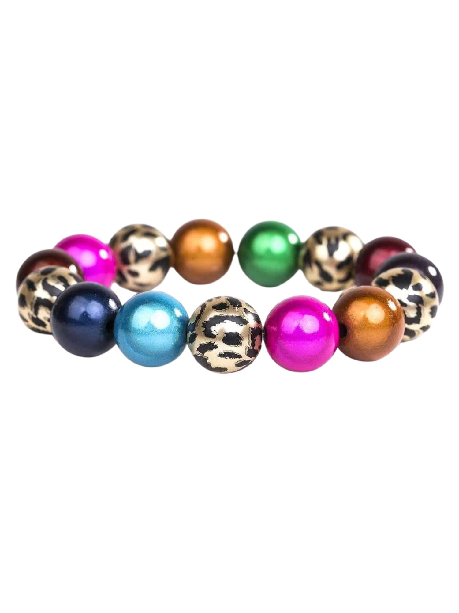 Adel Bags Magic Pearls Bracelet - 14mm Pearl Strand - Vibrant Colors & Designs